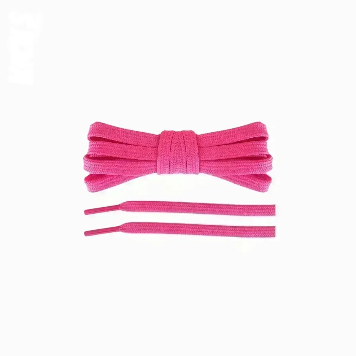 Hot pink replacement laces for New Balance 442 V2 Pro soccer cleats by Kicks Shoelaces.
