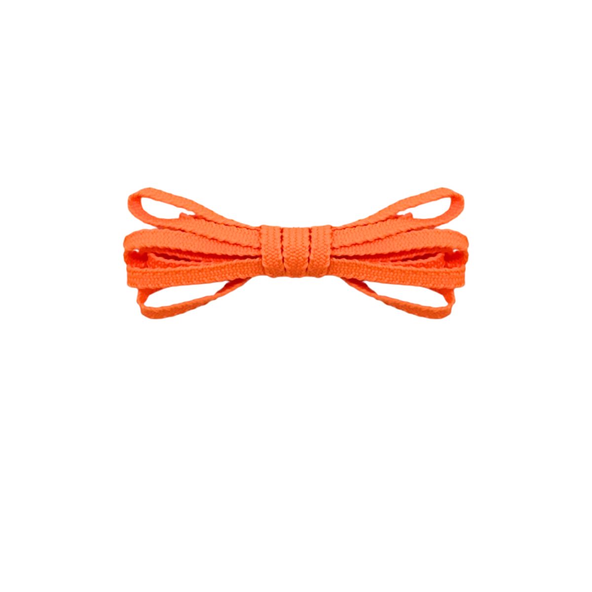 Orange sawtooth laces for Asics Metaspeed Sky Paris running shoes by Kicks Shoelaces