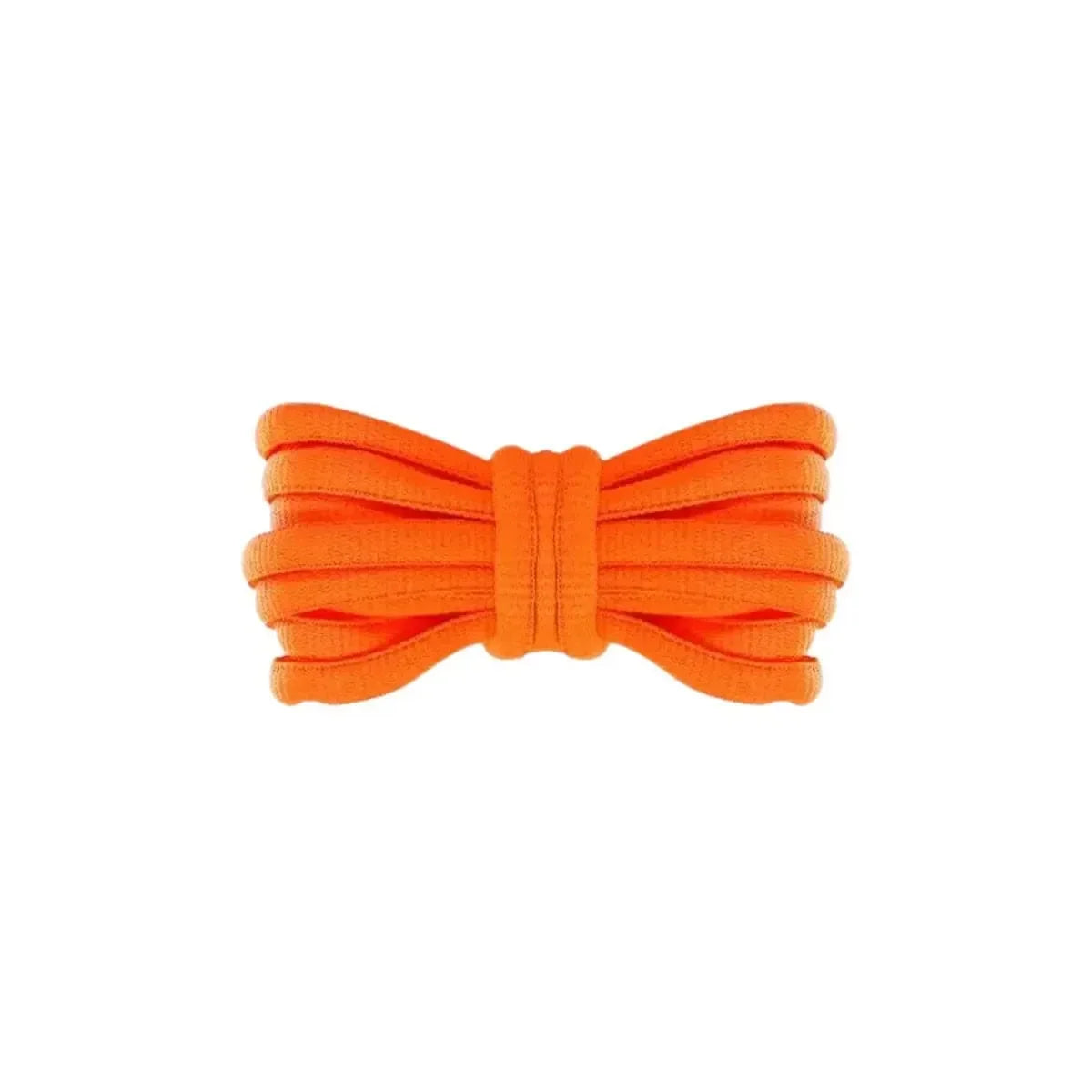 Orange thick oval laces for DC Manteca 4 skate shoes by Kicks Shoelaces