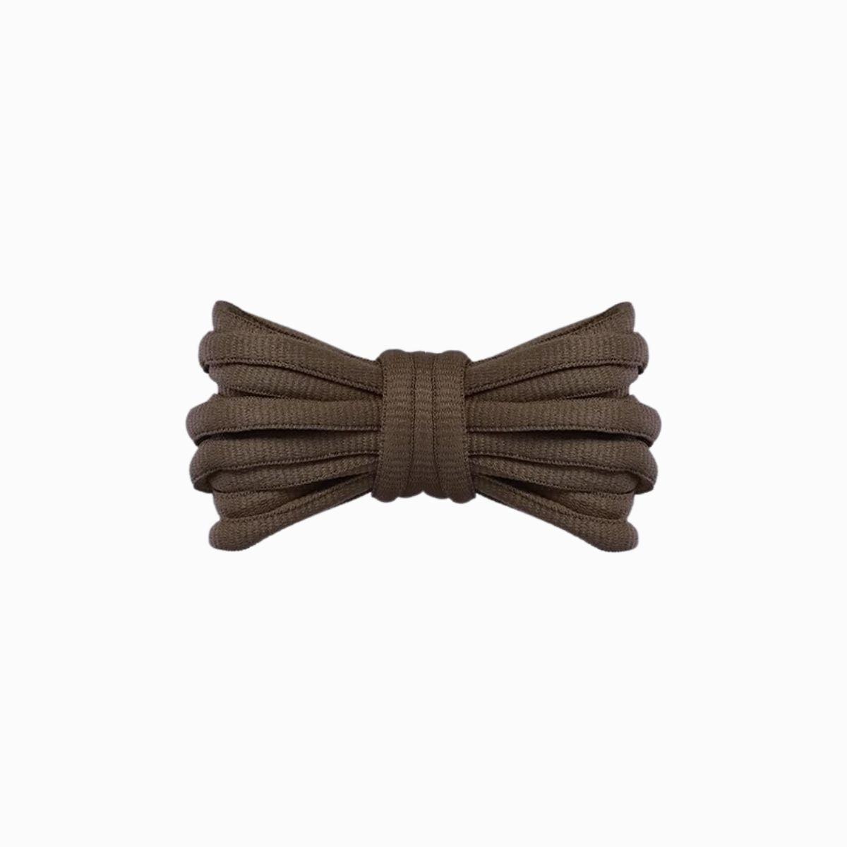 Dark brown oval laces by Kicks Shoelaces durable replacement laces for sneakers