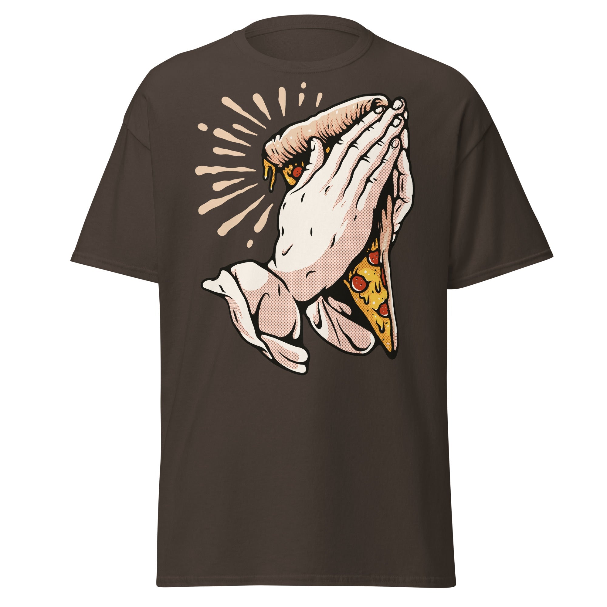 Pray For Pizza Mens Graphic Tee - Kicks Shoelaces