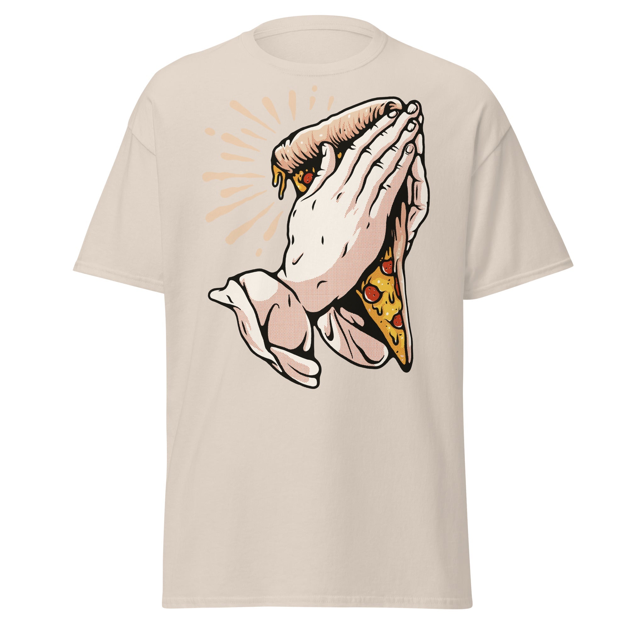 Pray For Pizza Mens Graphic Tee - Kicks Shoelaces