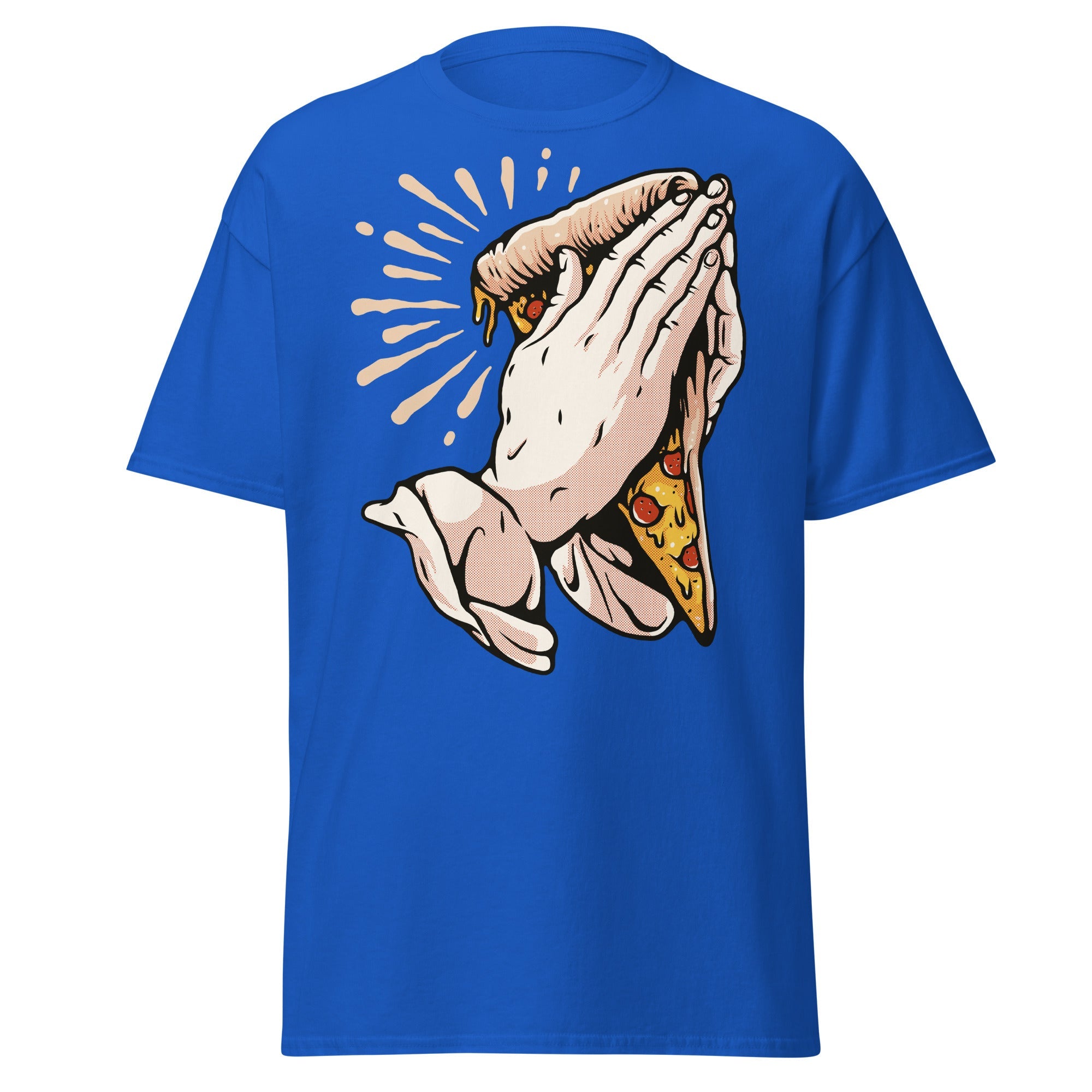 Pray For Pizza Mens Graphic Tee - Kicks Shoelaces