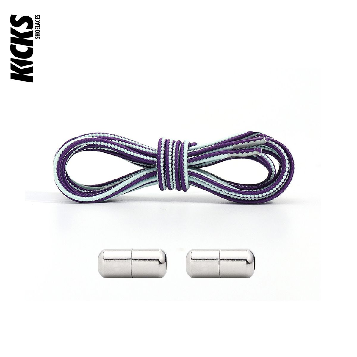 purple-green-striped-no-tie-shoe-laces