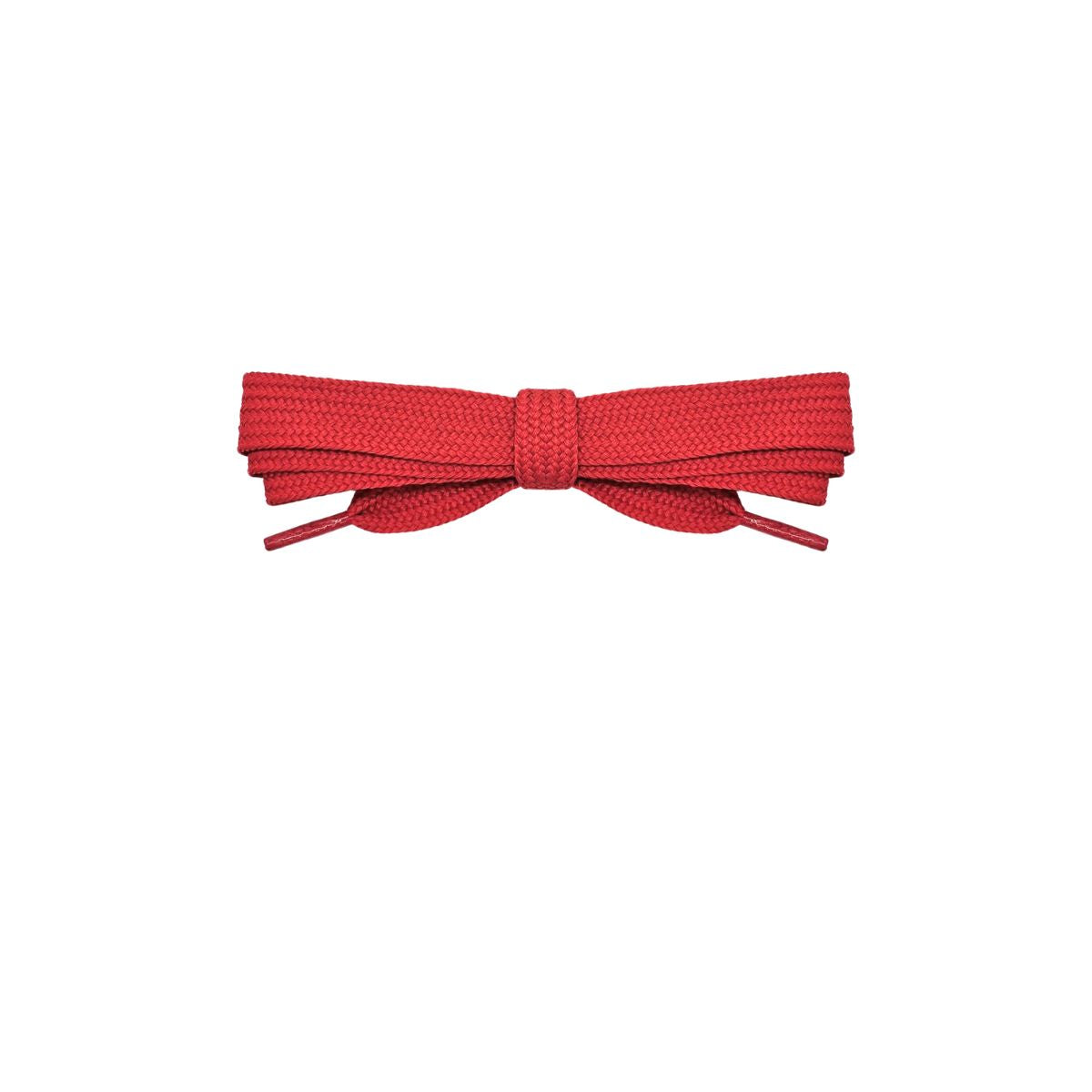 Red 15mm wide classic fat shoelaces, thick skate sneaker laces by Kicks Shoelaces