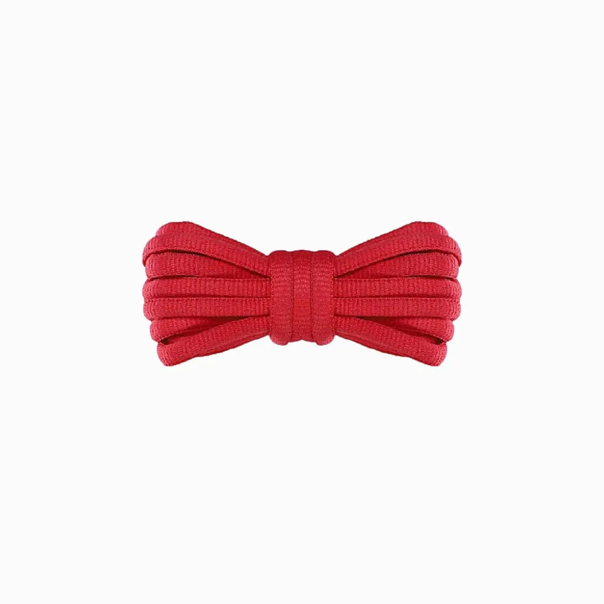 Red Nike Savaleos Weightlifting shoes replacement laces, oval laces by Kicks Shoelaces.