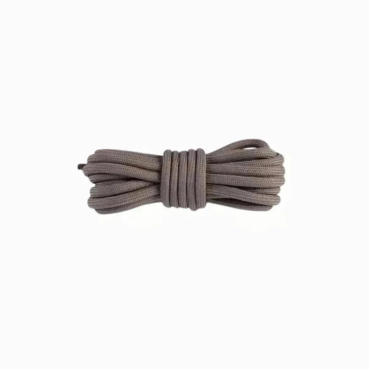 Stone replacement rope laces for Yeezy 350 Frozen Yellow sneakers by Kicks Shoelaces.