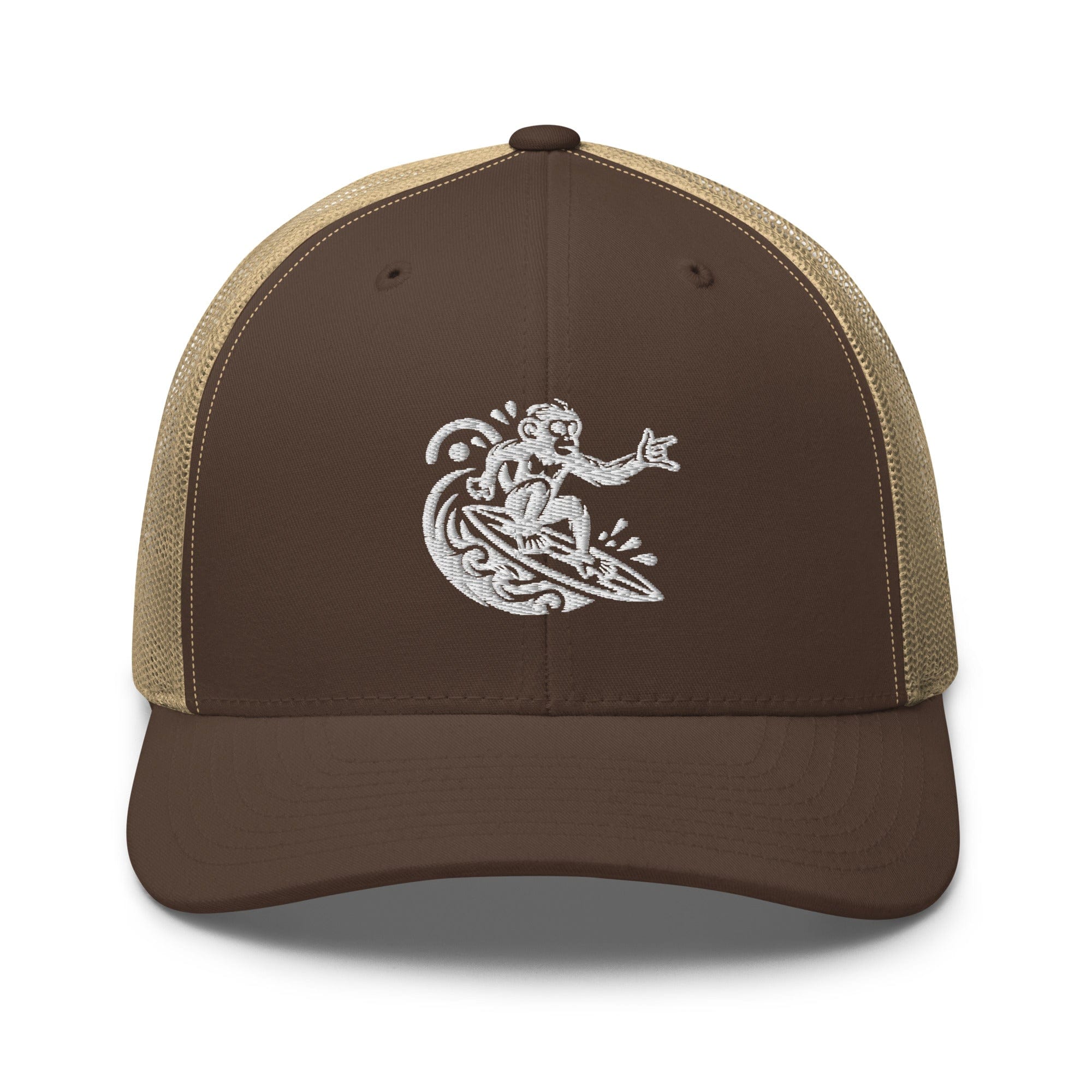 Monkey Surfing Trucker Hat