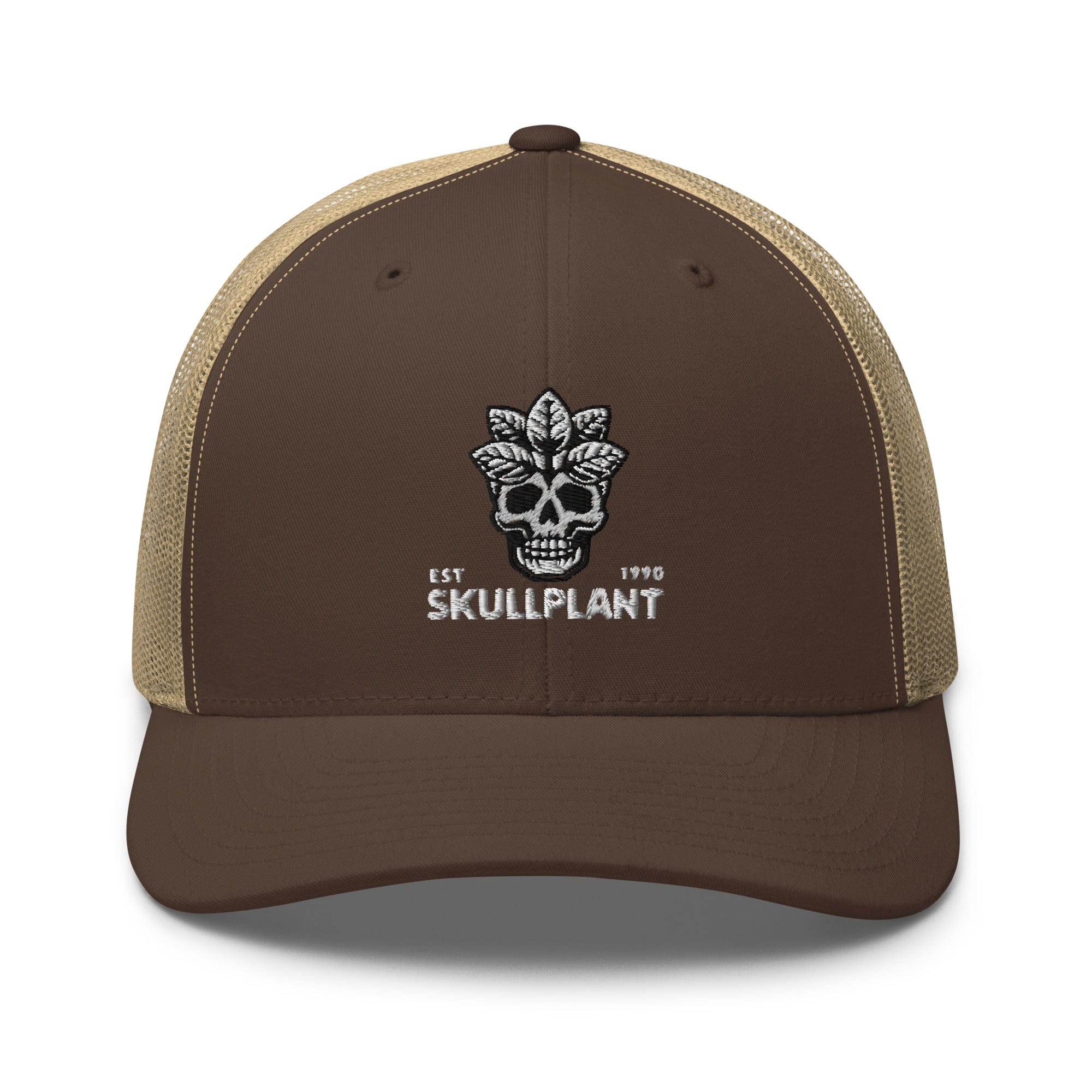 Skull Plant Trucker Hat