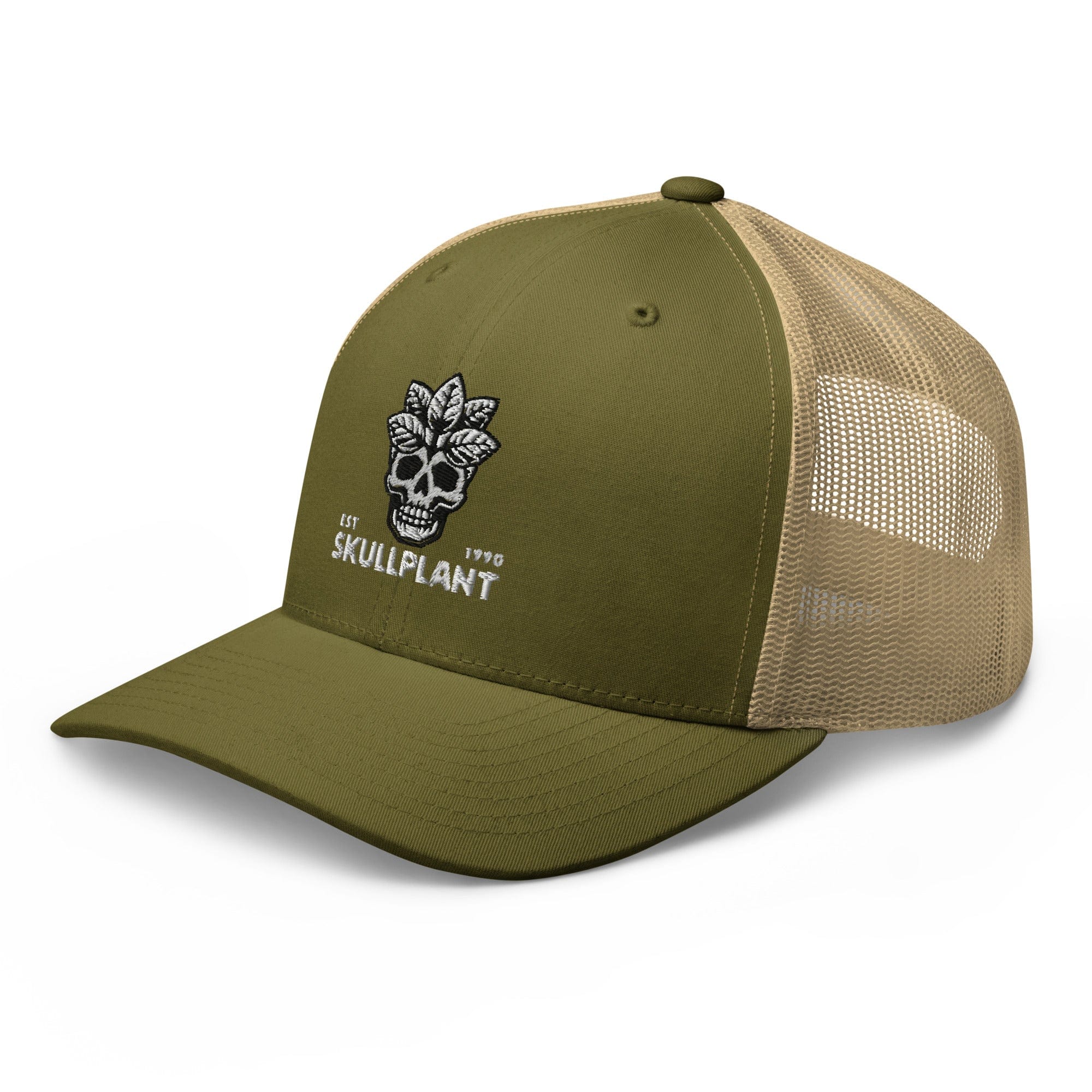 Skull Plant Trucker Hat