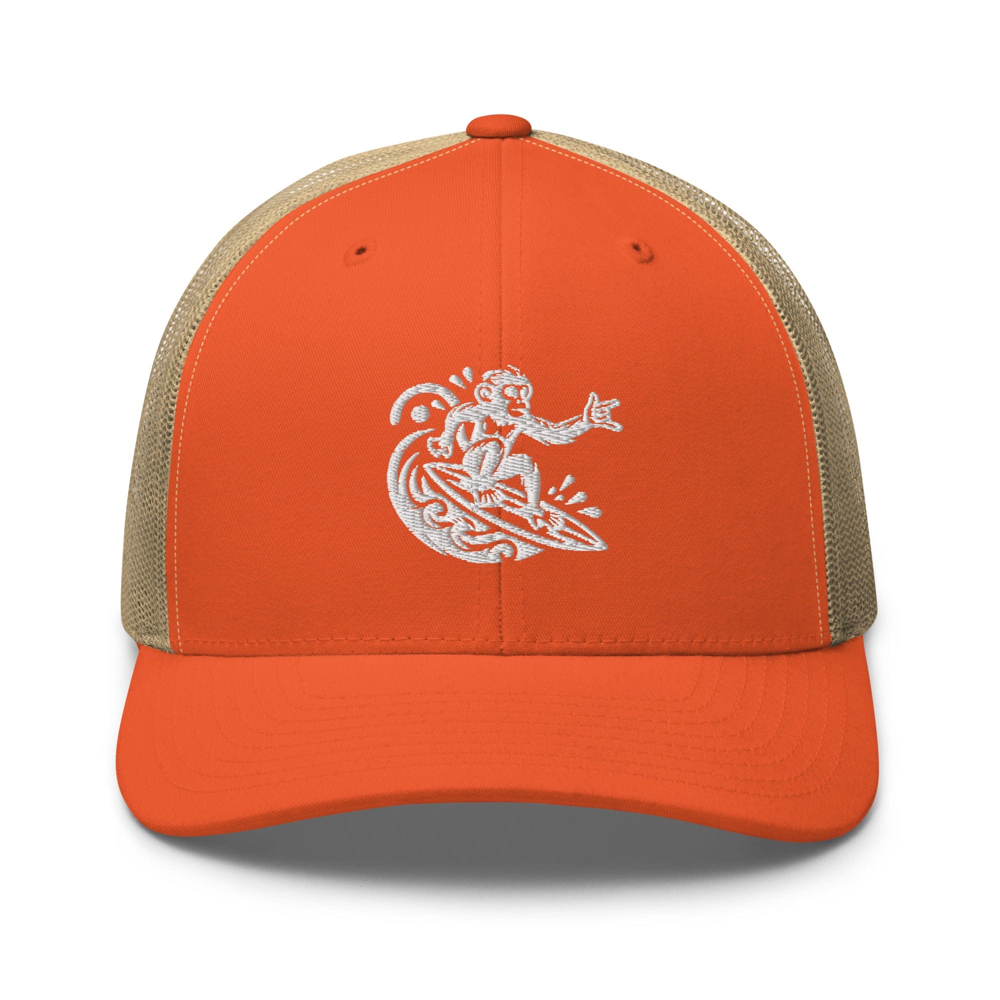 Monkey Surfing Trucker Hat