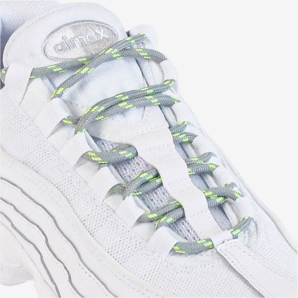 walking-shoe-laces-online-in-australia-colour-light-grey-and-green