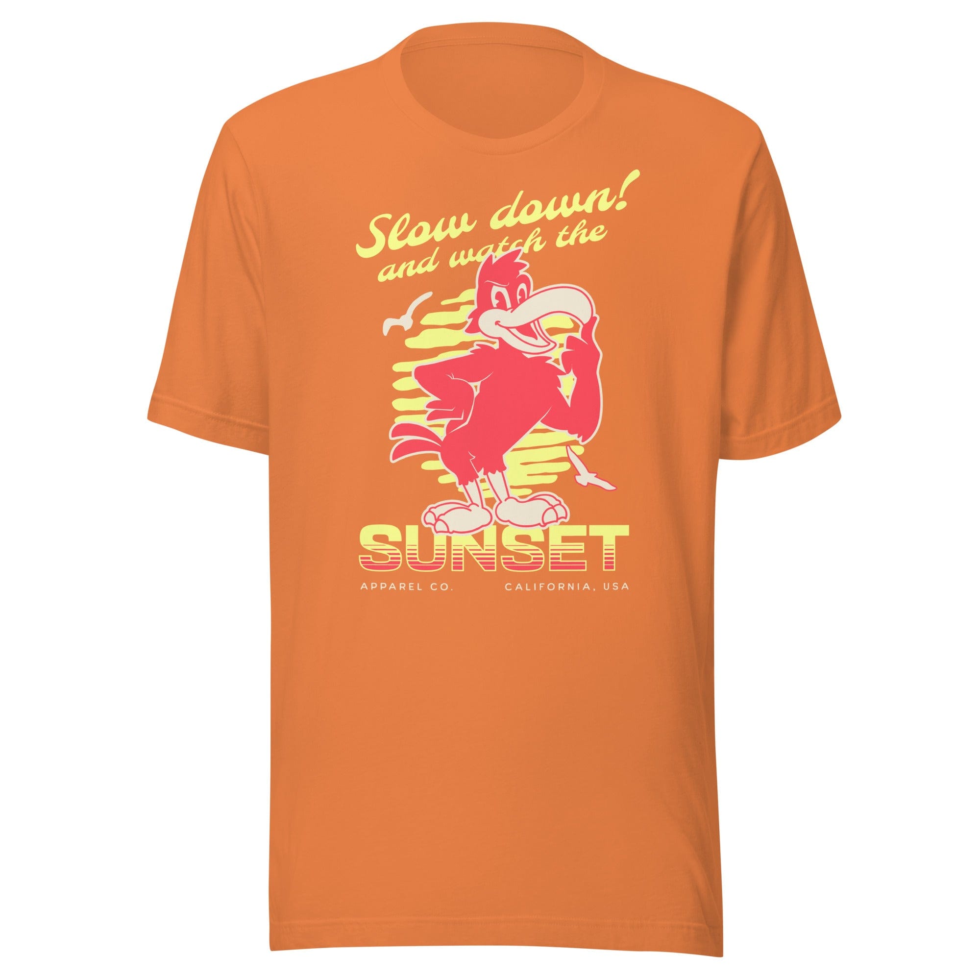 Sunset Watcher Cartoon T-Shirt