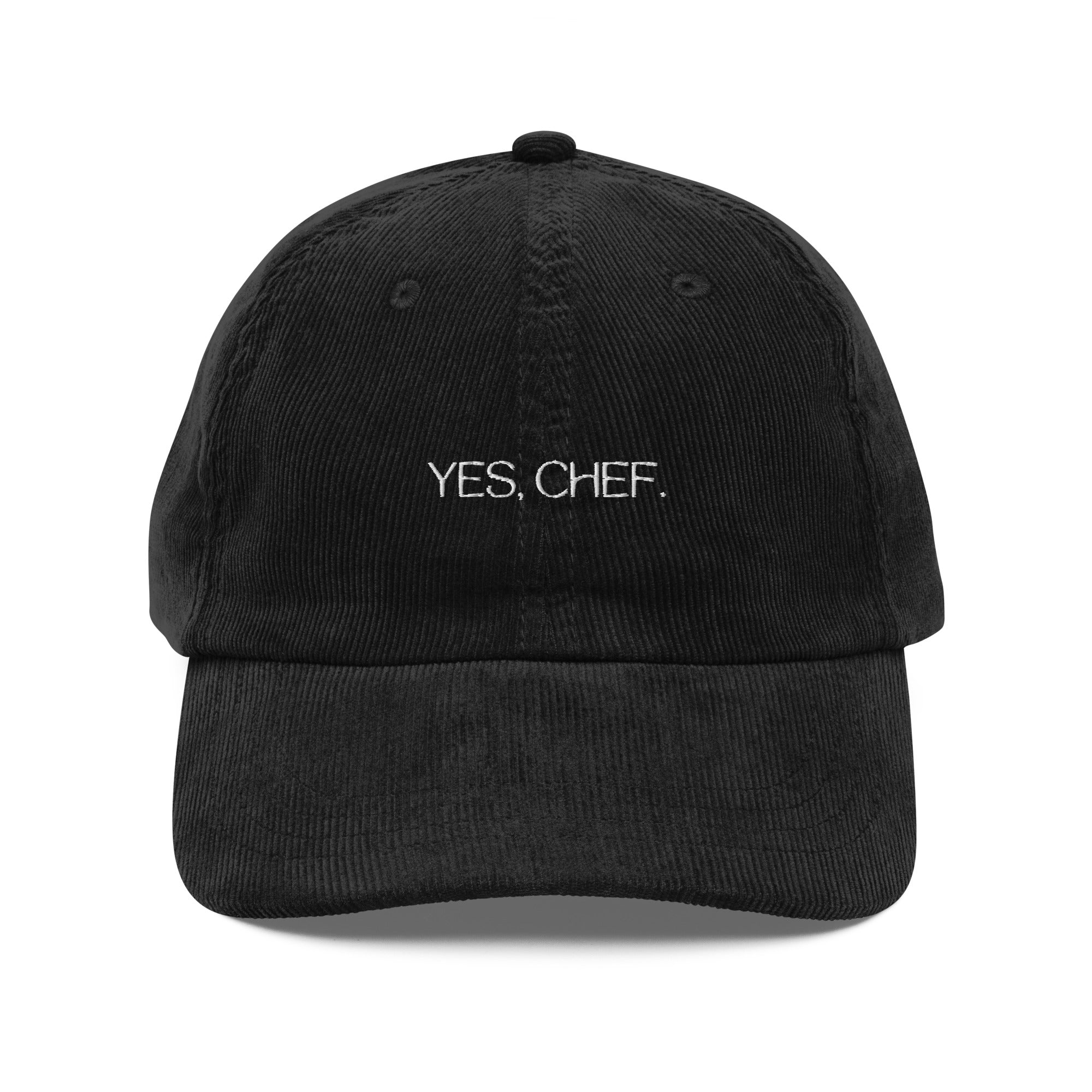 Yes, Chef Mon Cheri Corduroy Hat