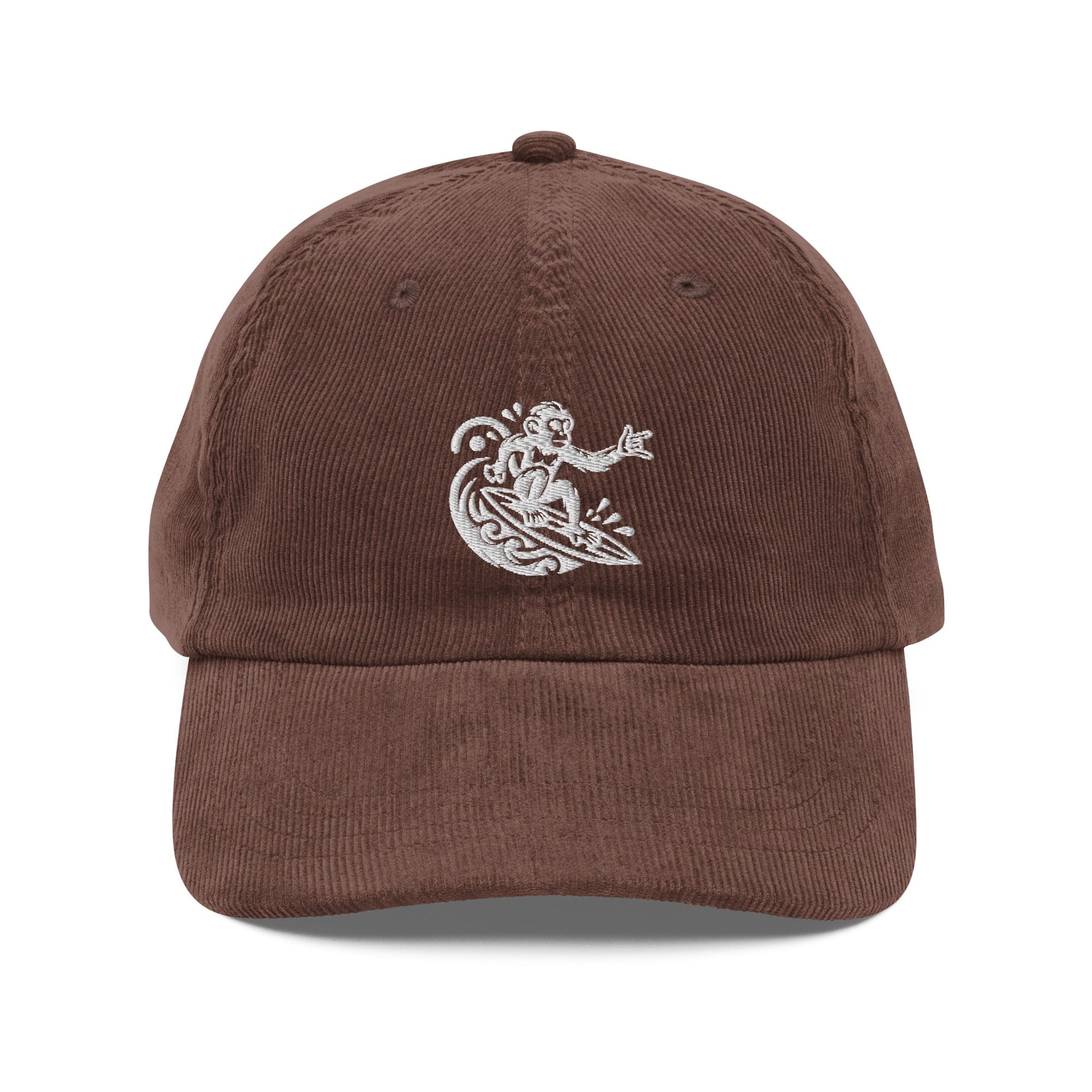 Monkey Surfing Corduroy Hat