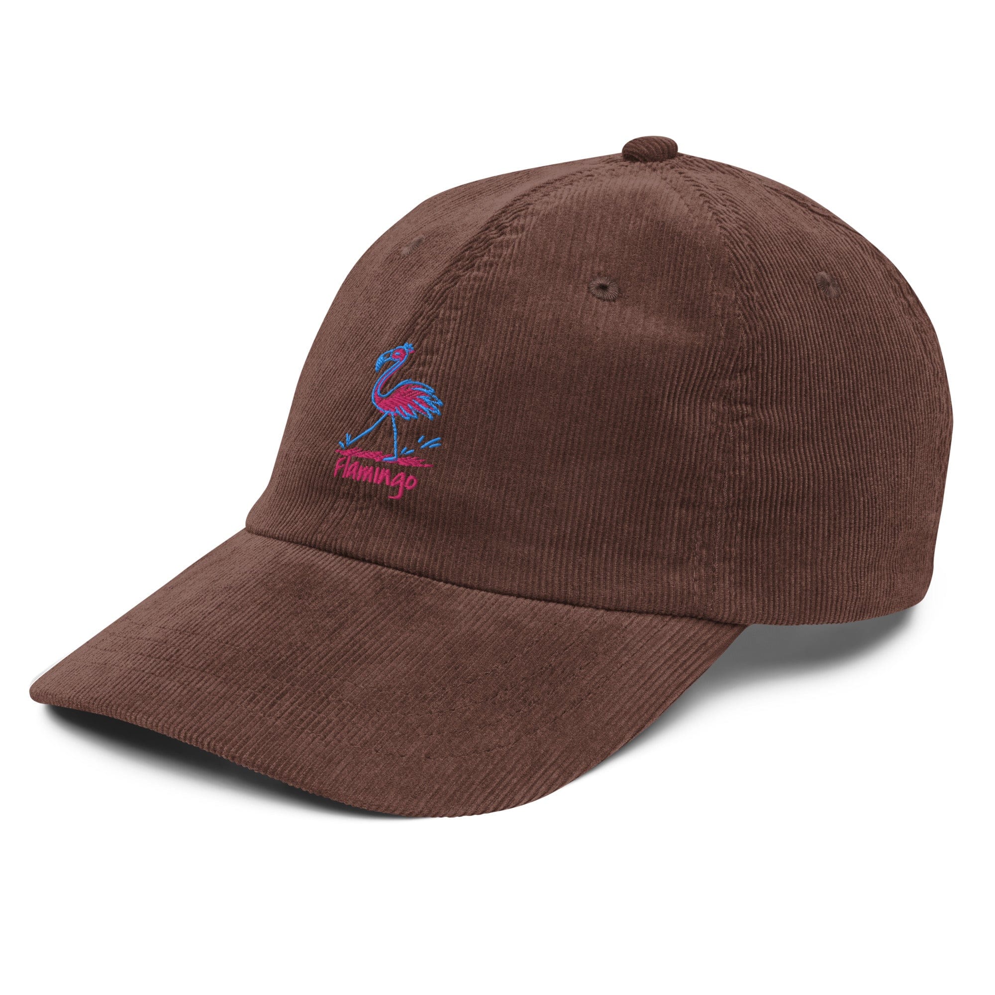 Flamingo Corduroy Hat