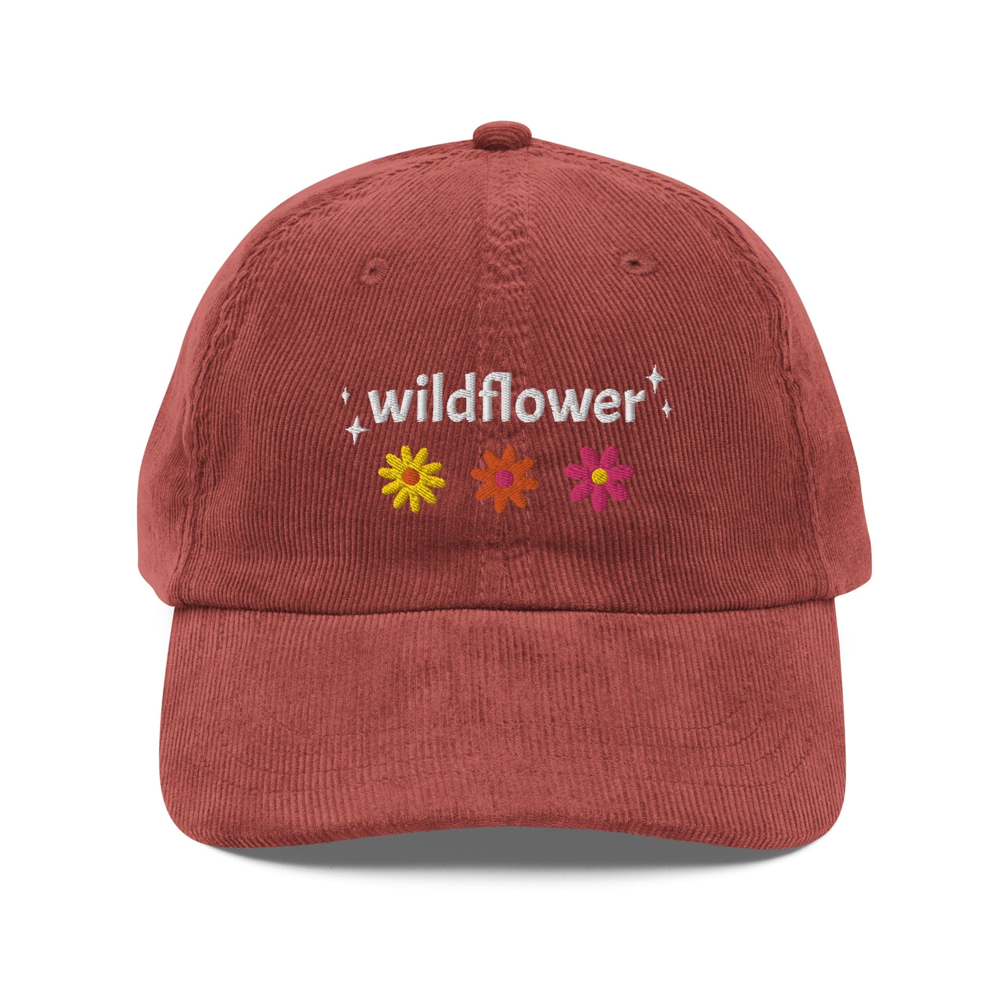 Wildflower Corduroy Hat