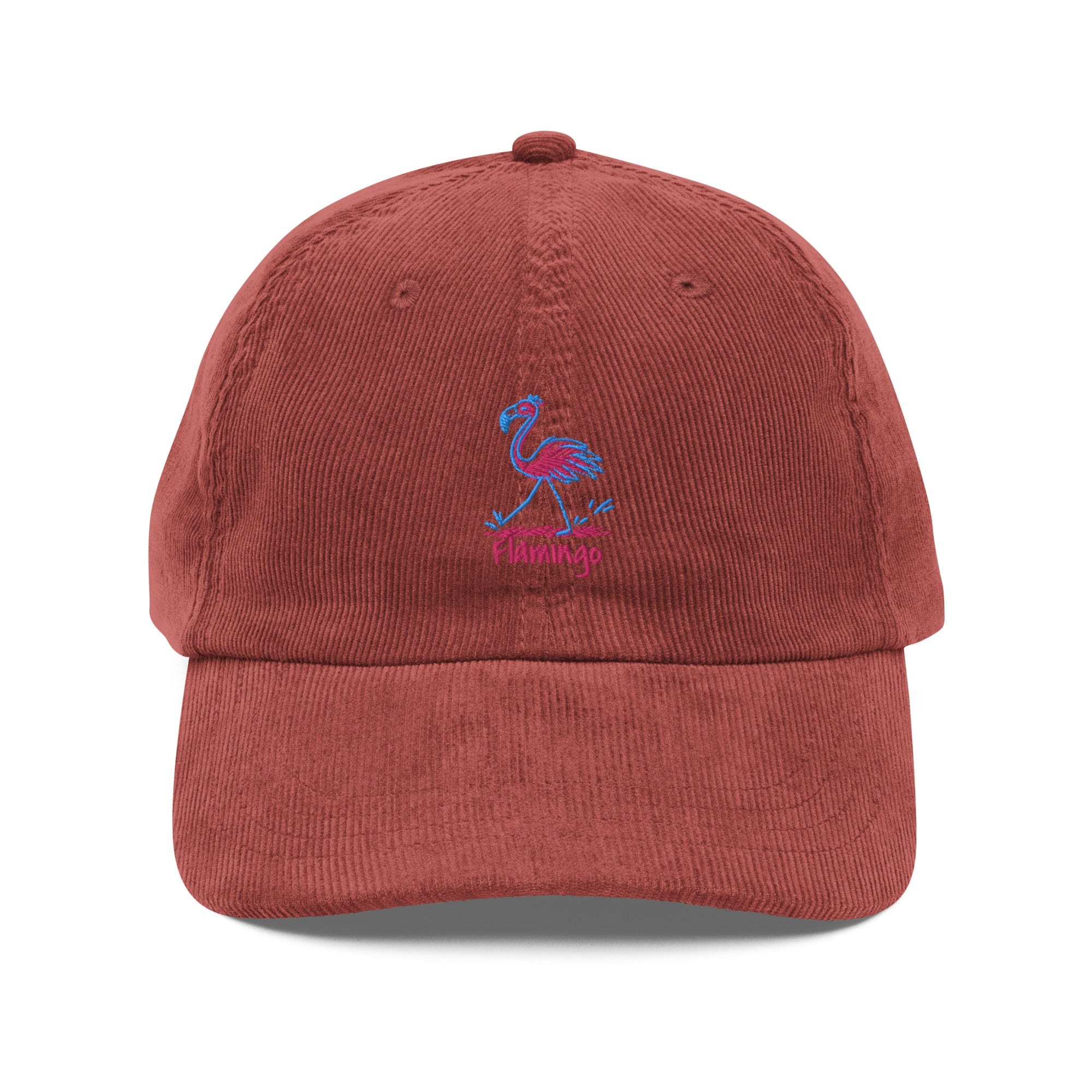 Flamingo Corduroy Hat