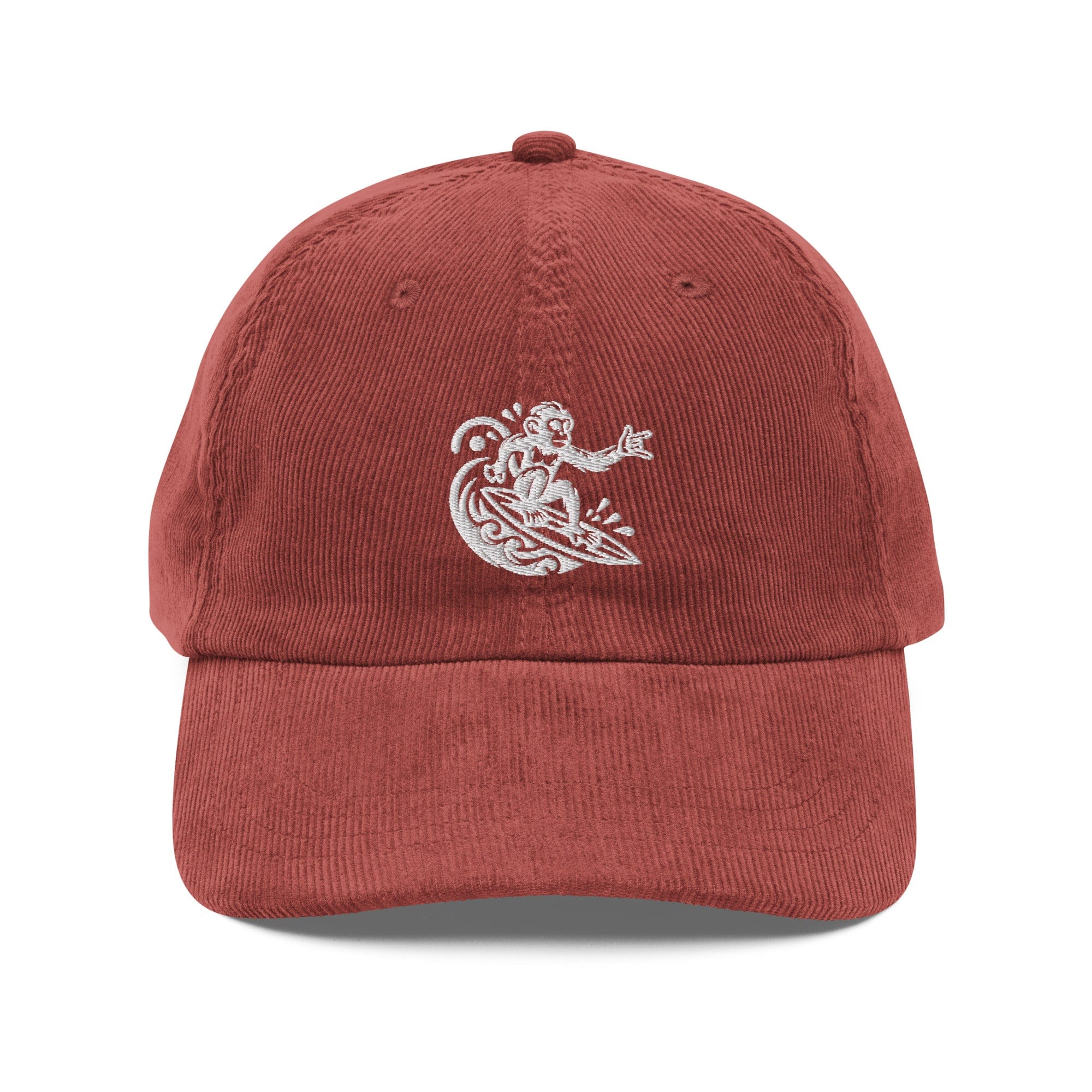 Monkey Surfing Corduroy Hat