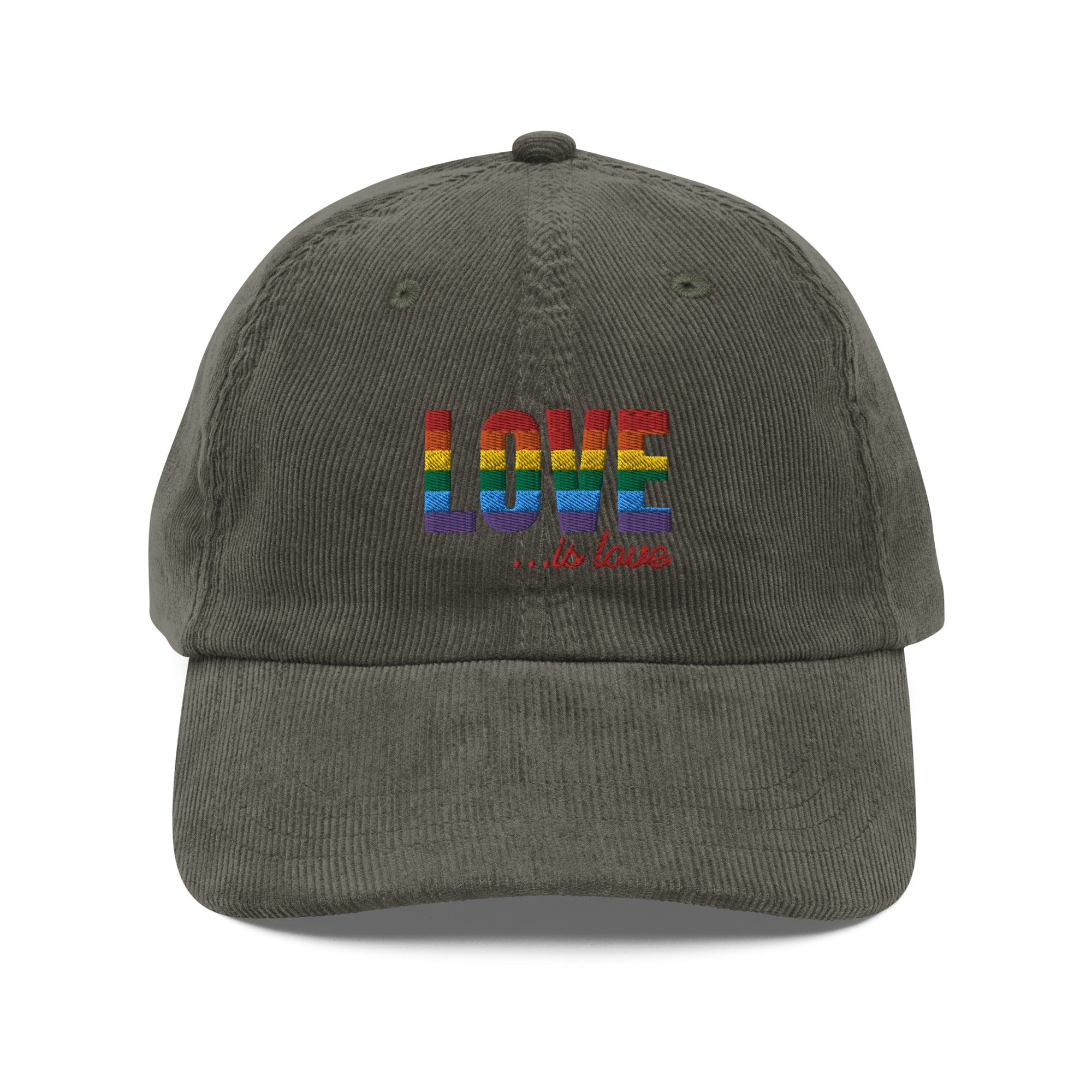 Love Is Love Corduroy Hat