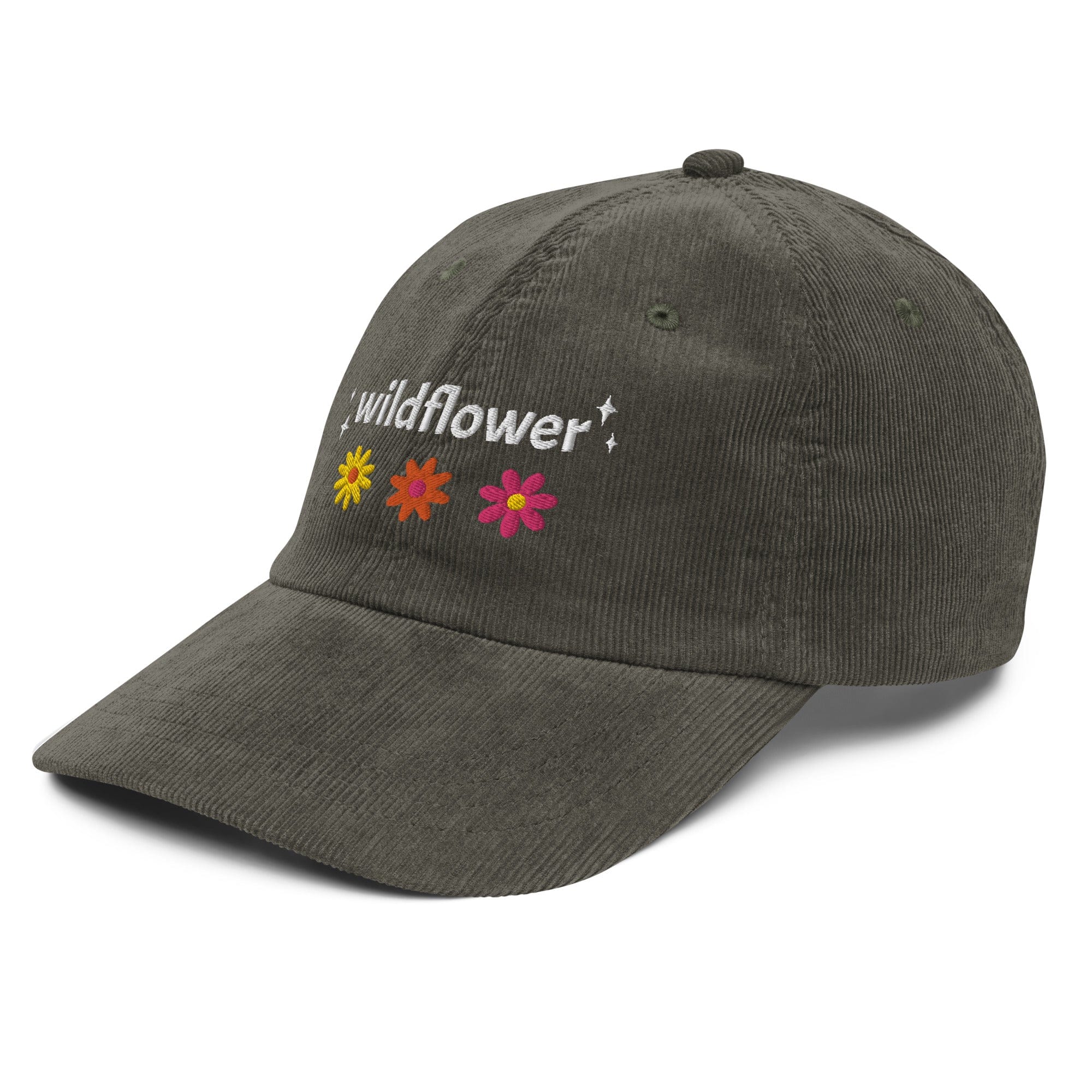 Wildflower Corduroy Hat