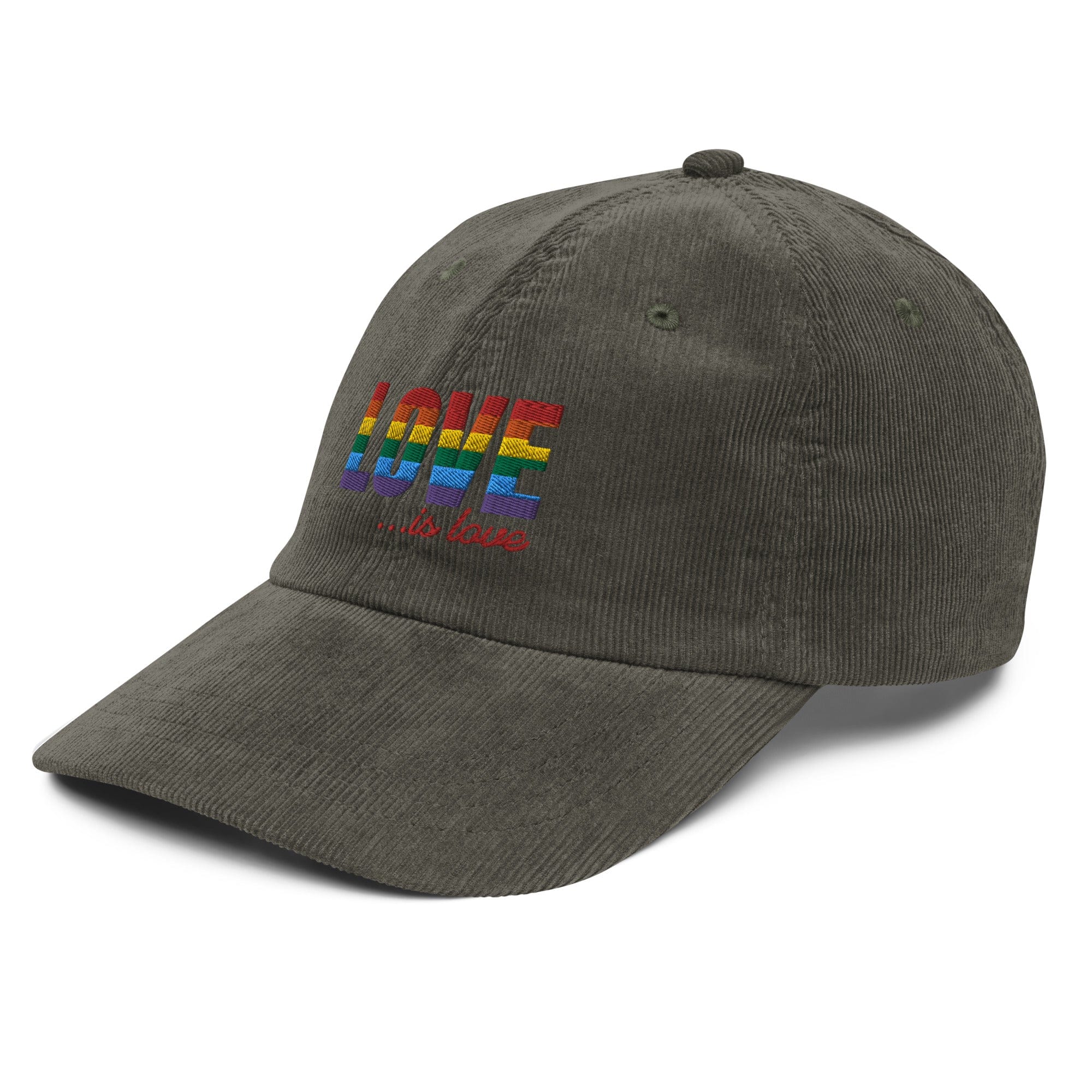 Love Is Love Corduroy Hat