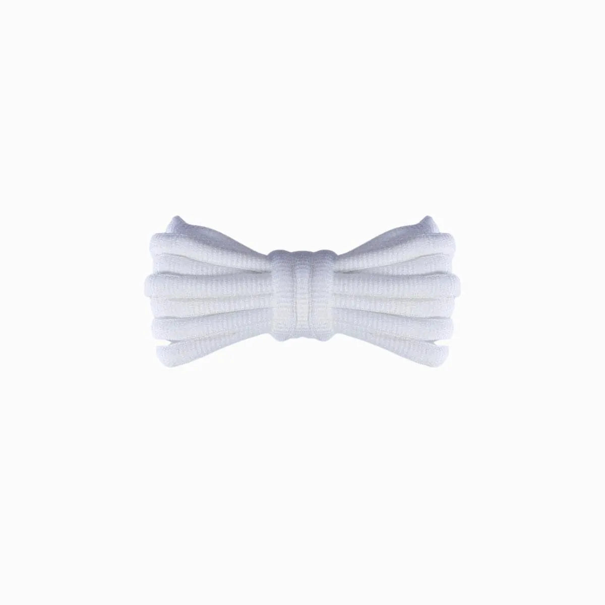 White Nike Air Presto replacement laces, oval laces by Kicks Shoelaces. 