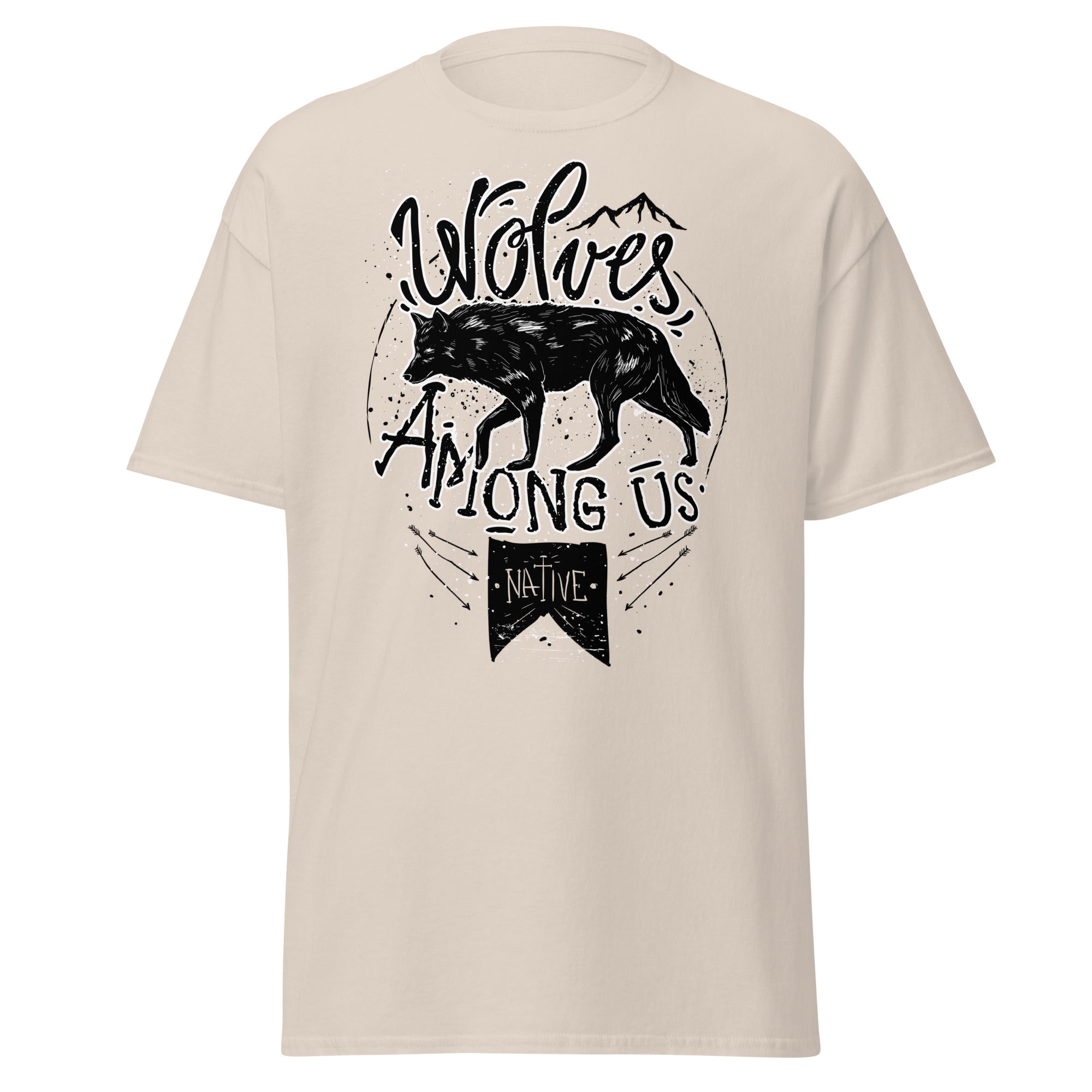 Wolves Among Us Mens Graphic Tee - Kicks Shoelaces