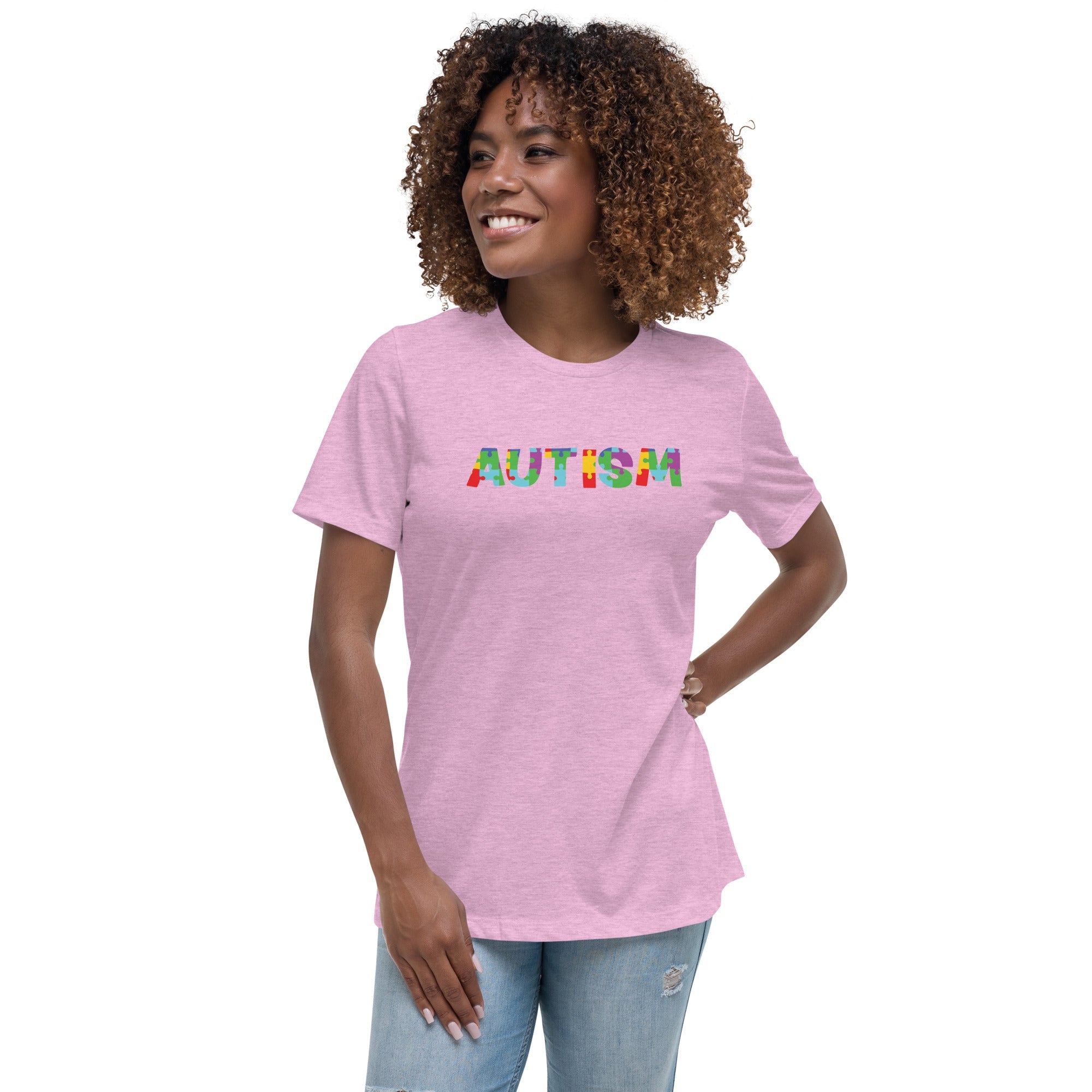 Women's Austism Custom T-Shirt - Kicks Shoelaces