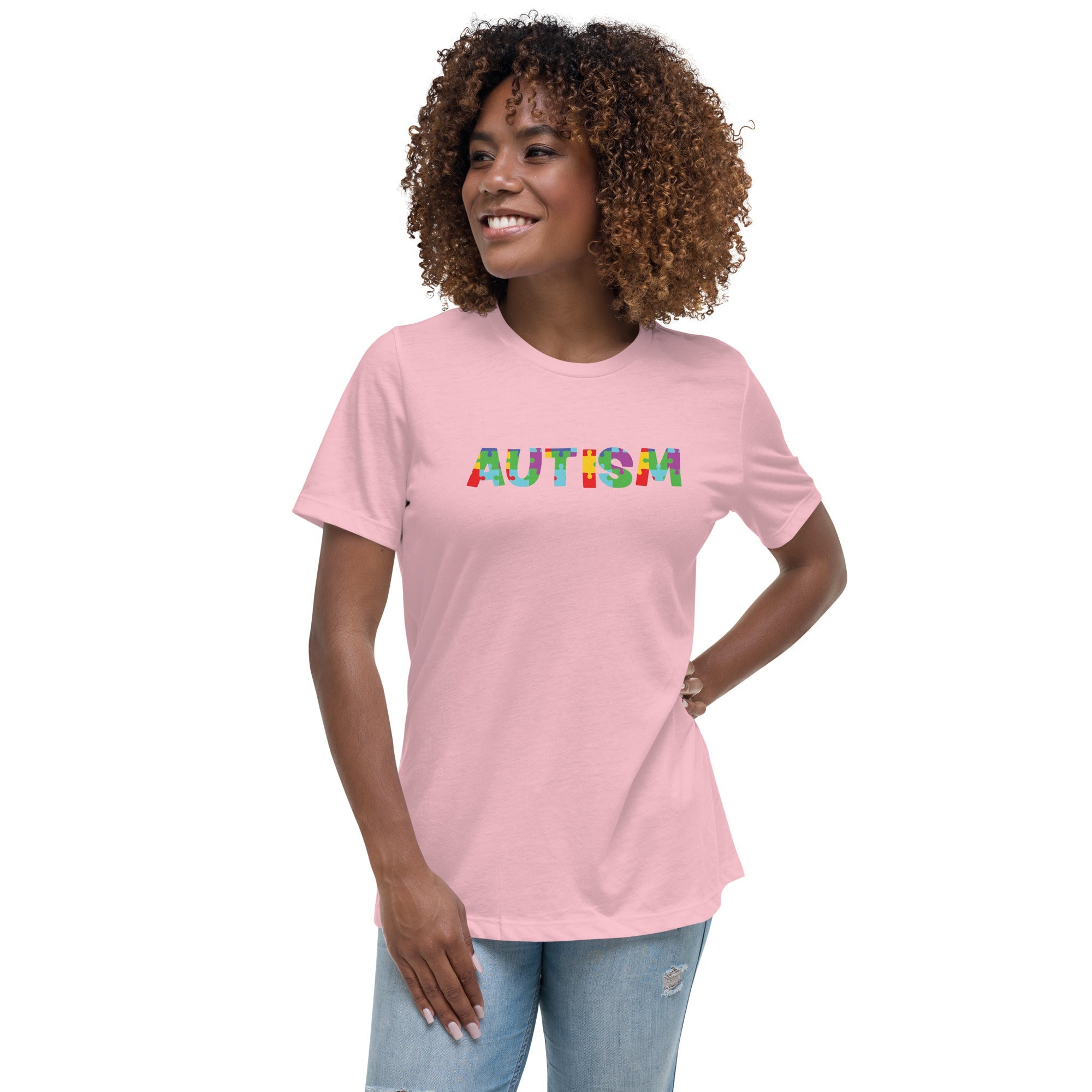 Women's Austism Custom T-Shirt - Kicks Shoelaces