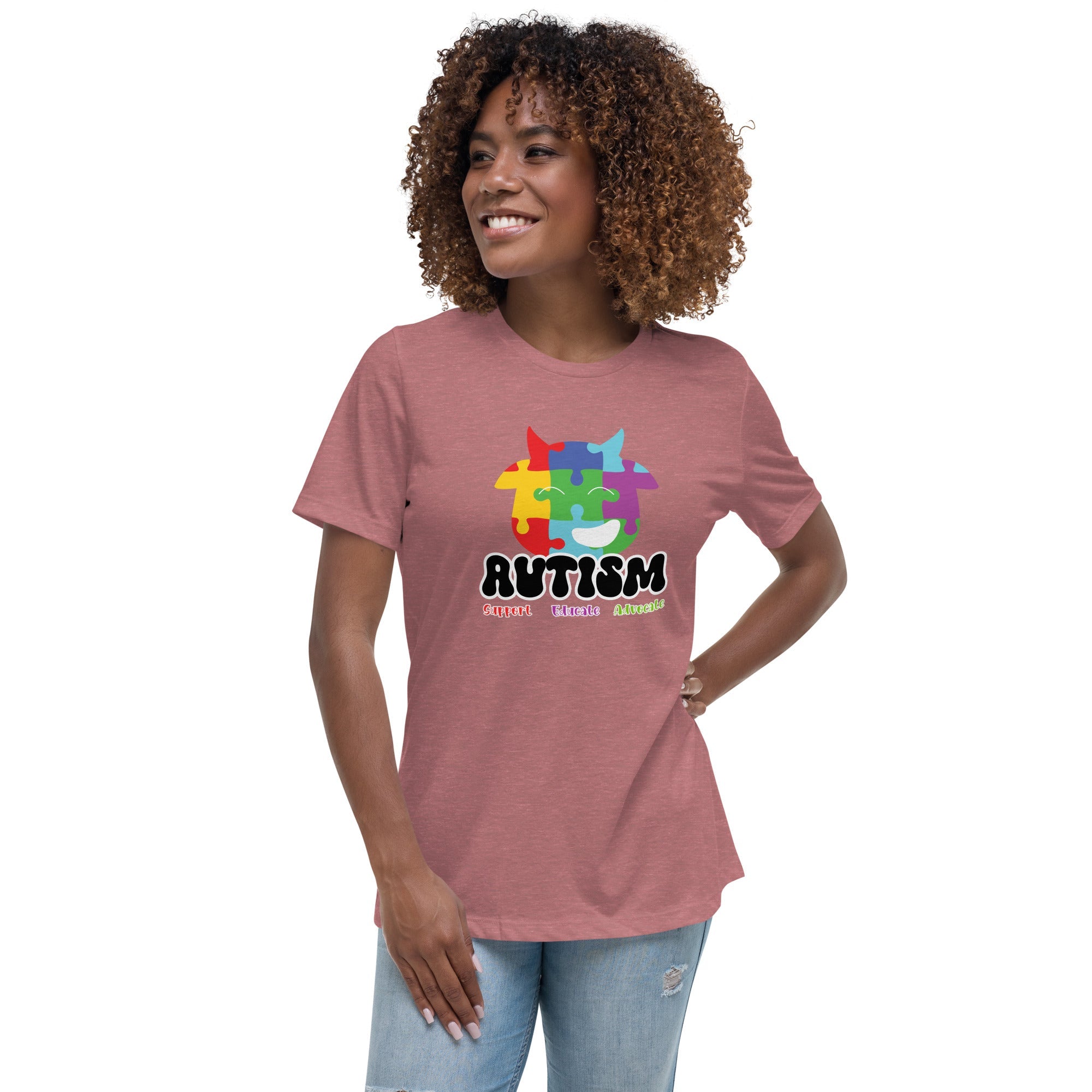 Women's Autism Advocate Custom T-Shirt - Kicks Shoelaces