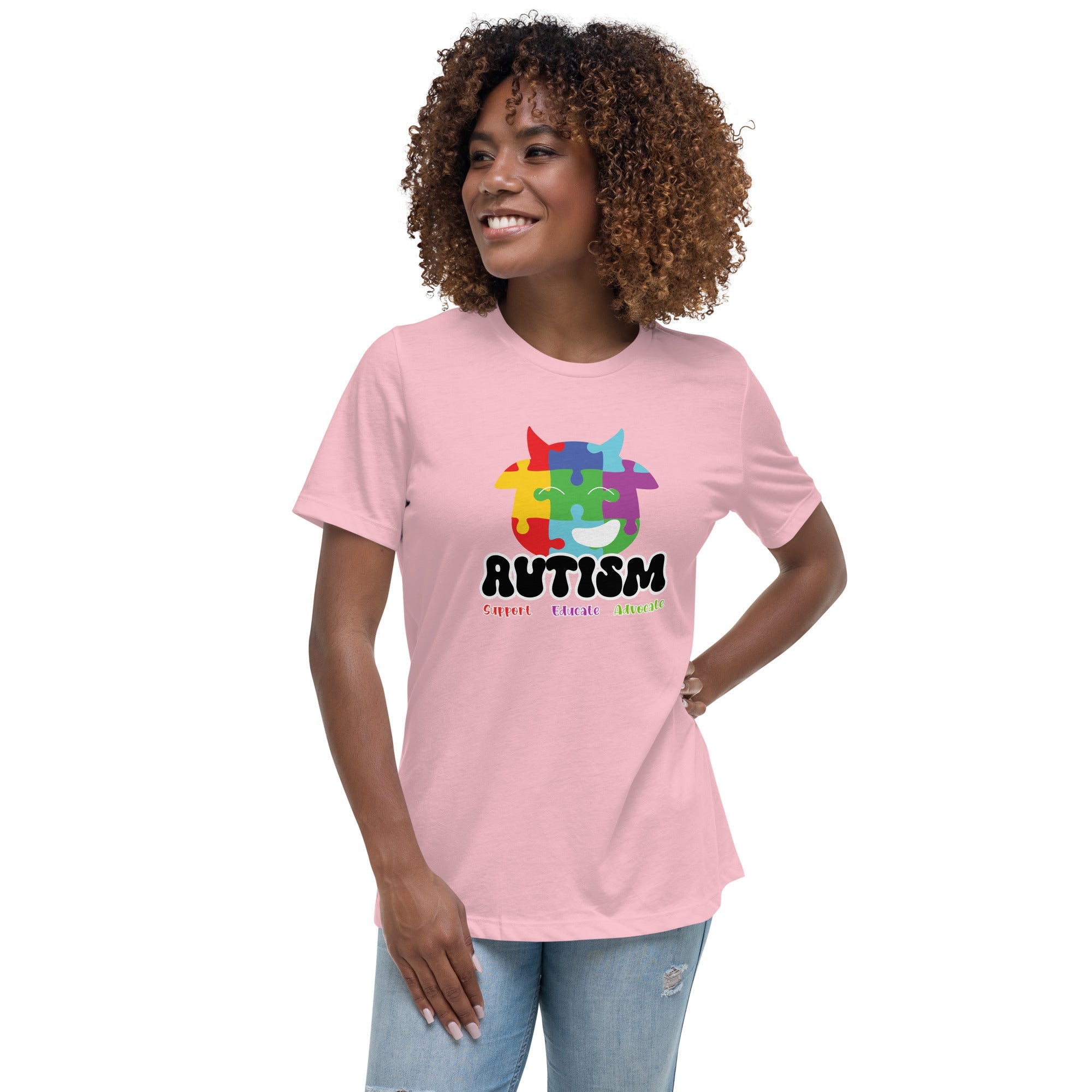 Women's Autism Advocate Custom T-Shirt - Kicks Shoelaces