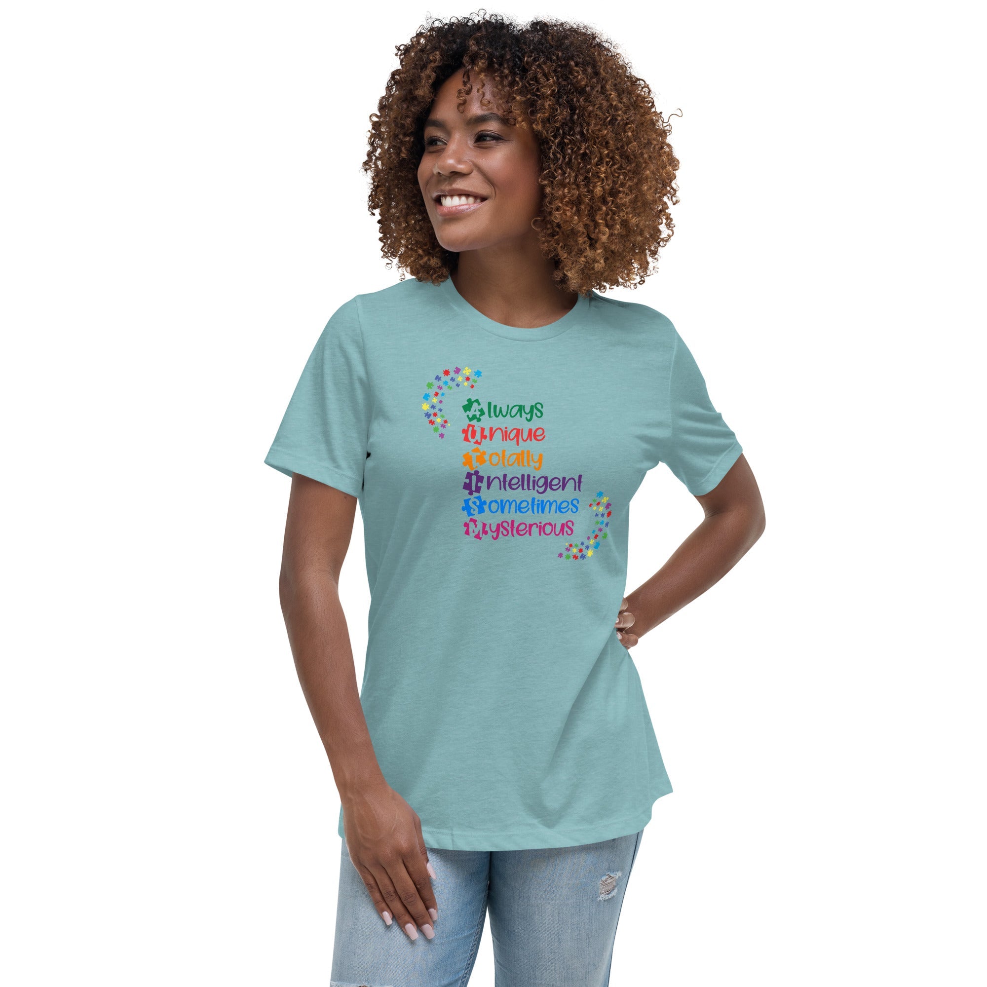Women's Autism Motivation Custom T-Shirt - Kicks Shoelaces