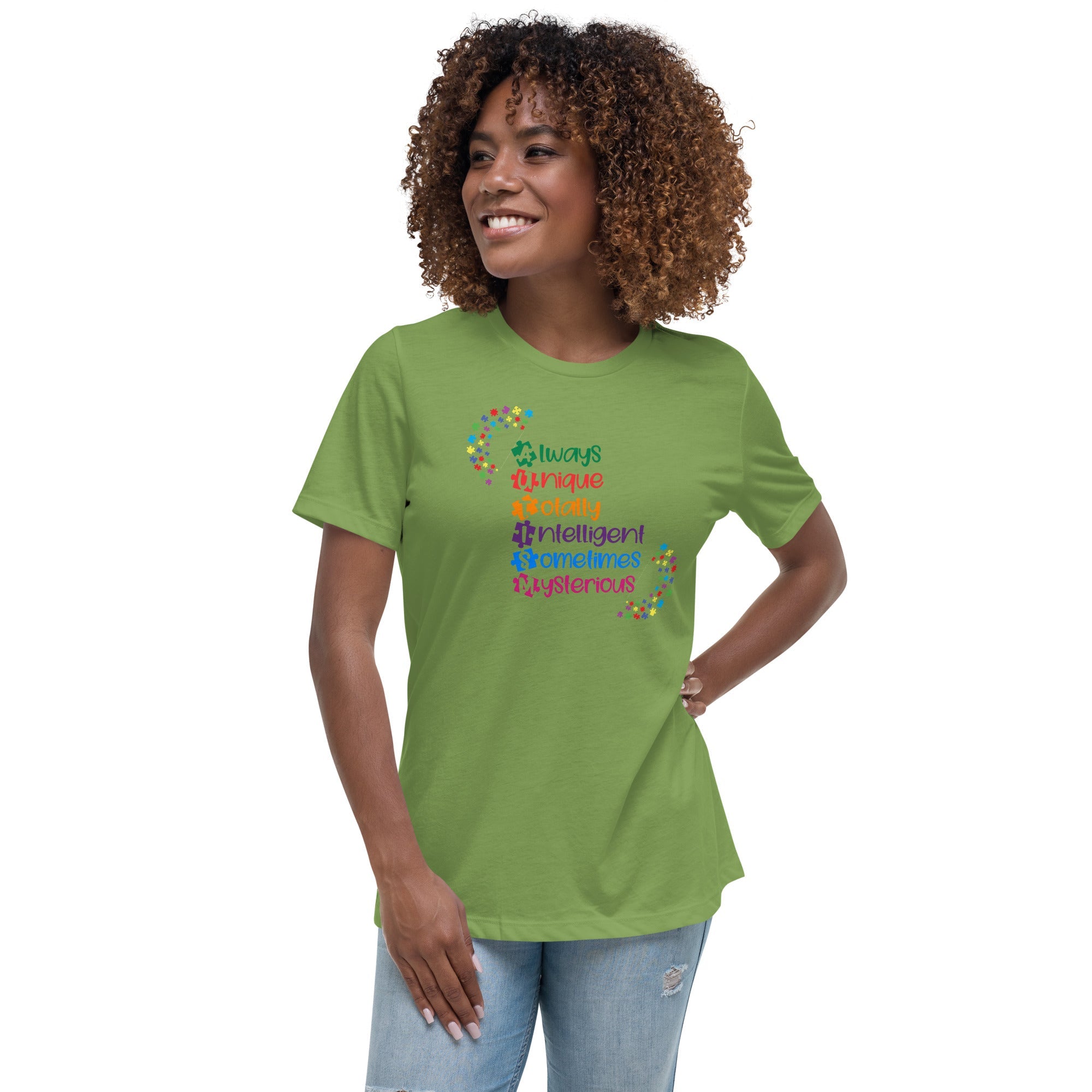 Women's Autism Motivation Custom T-Shirt - Kicks Shoelaces