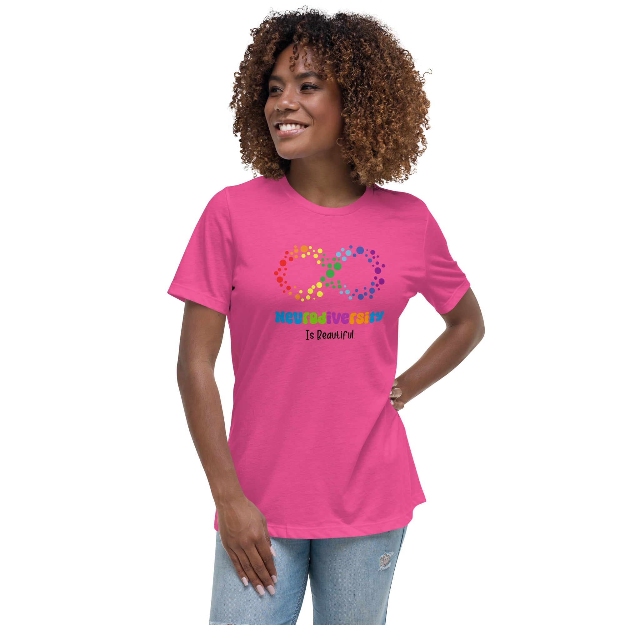 Women's Autism Neurodiversity Custom T-Shirt - Kicks Shoelaces