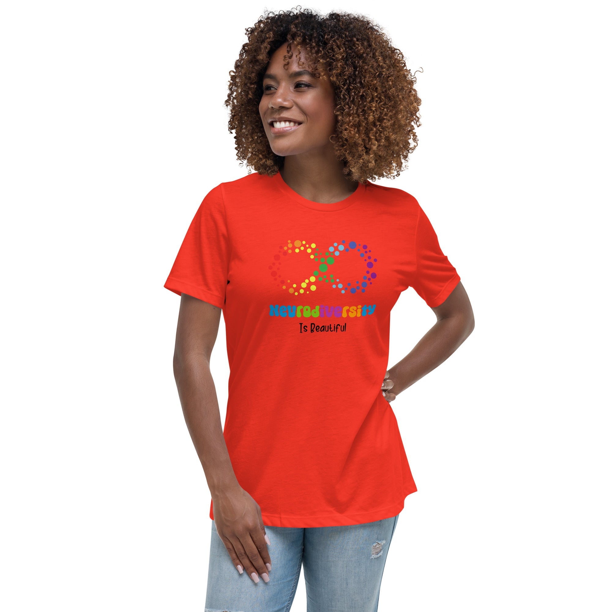 Women's Autism Neurodiversity Custom T-Shirt - Kicks Shoelaces