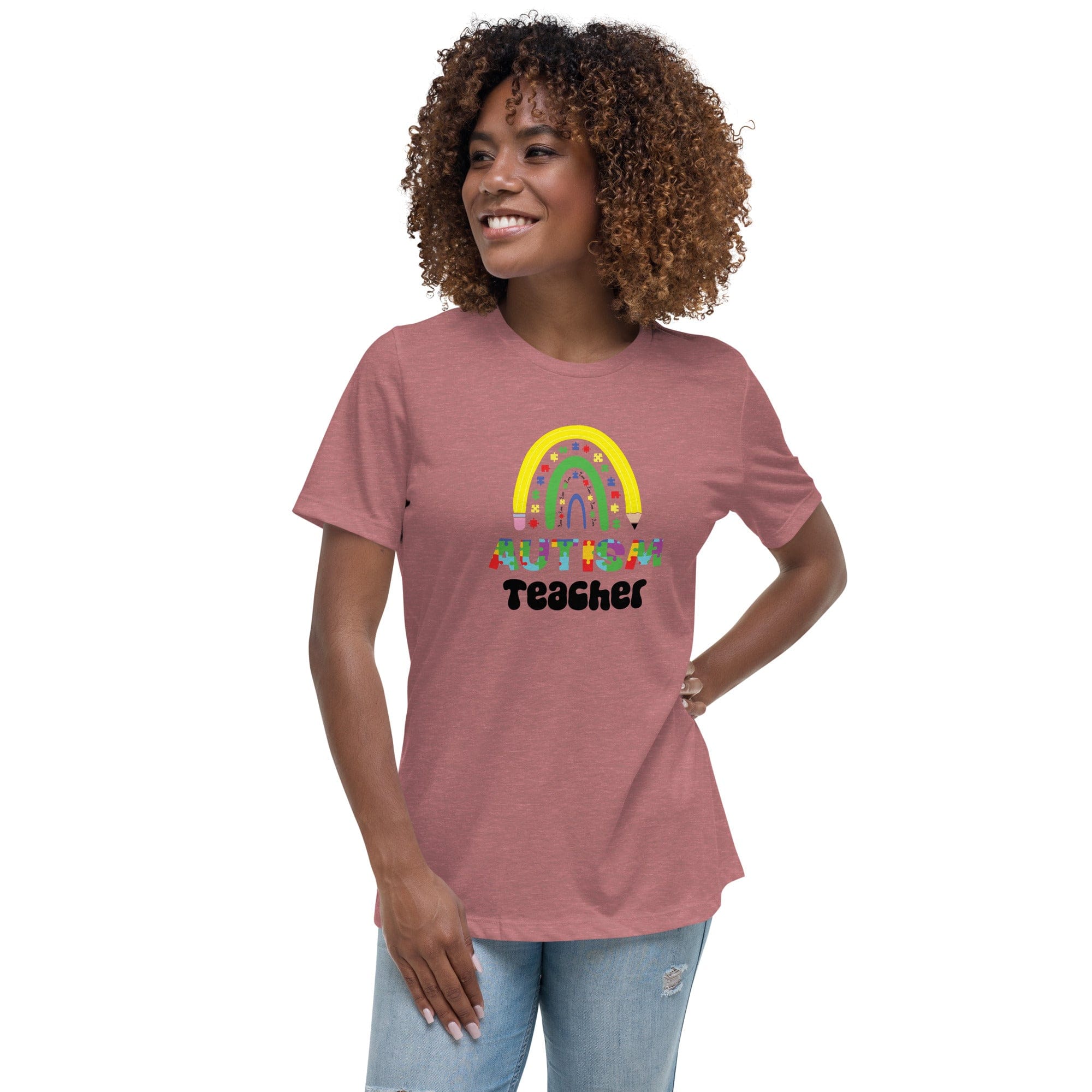 Women's Autism Teacher Custom T-Shirt