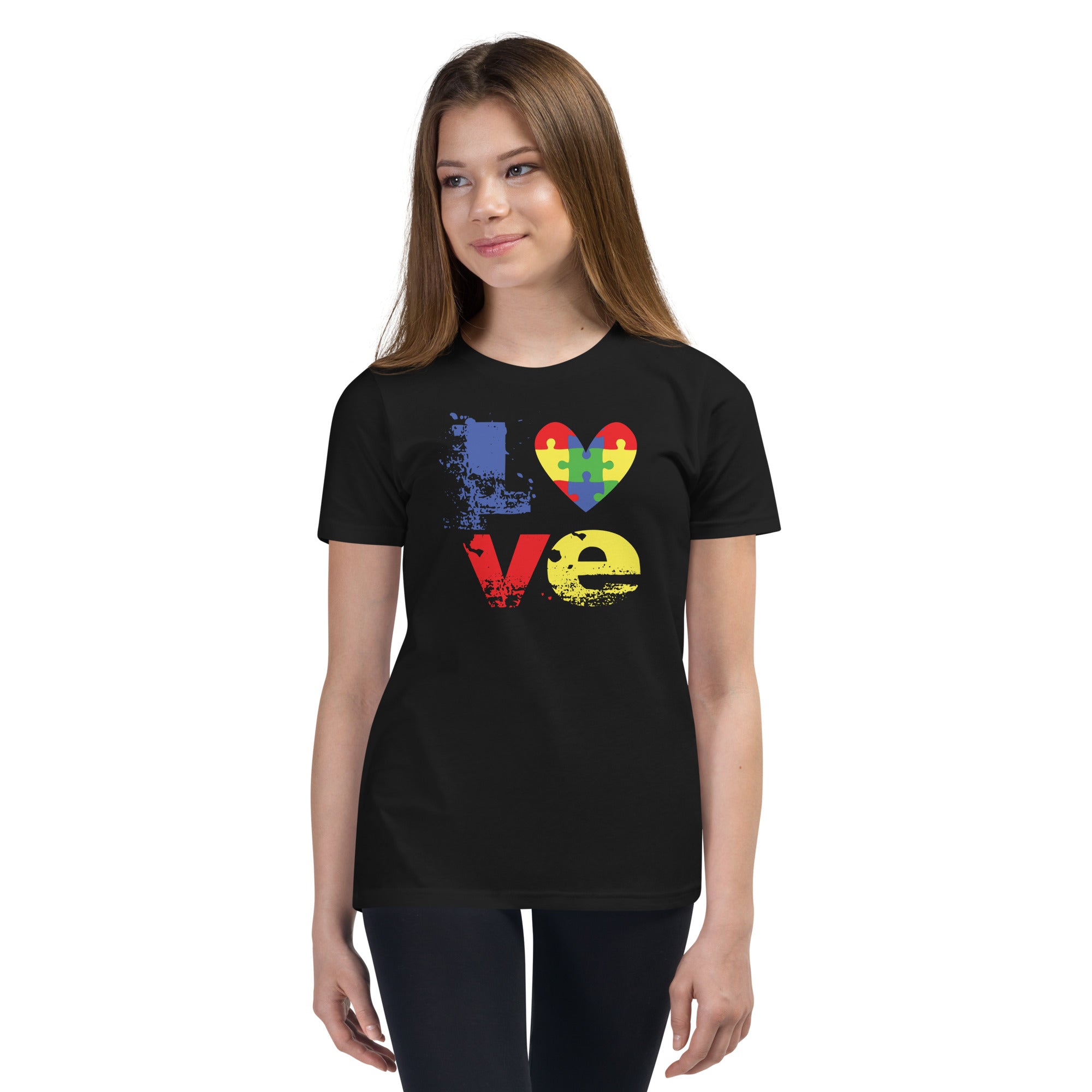 Autism Love Youth Graphic Tees