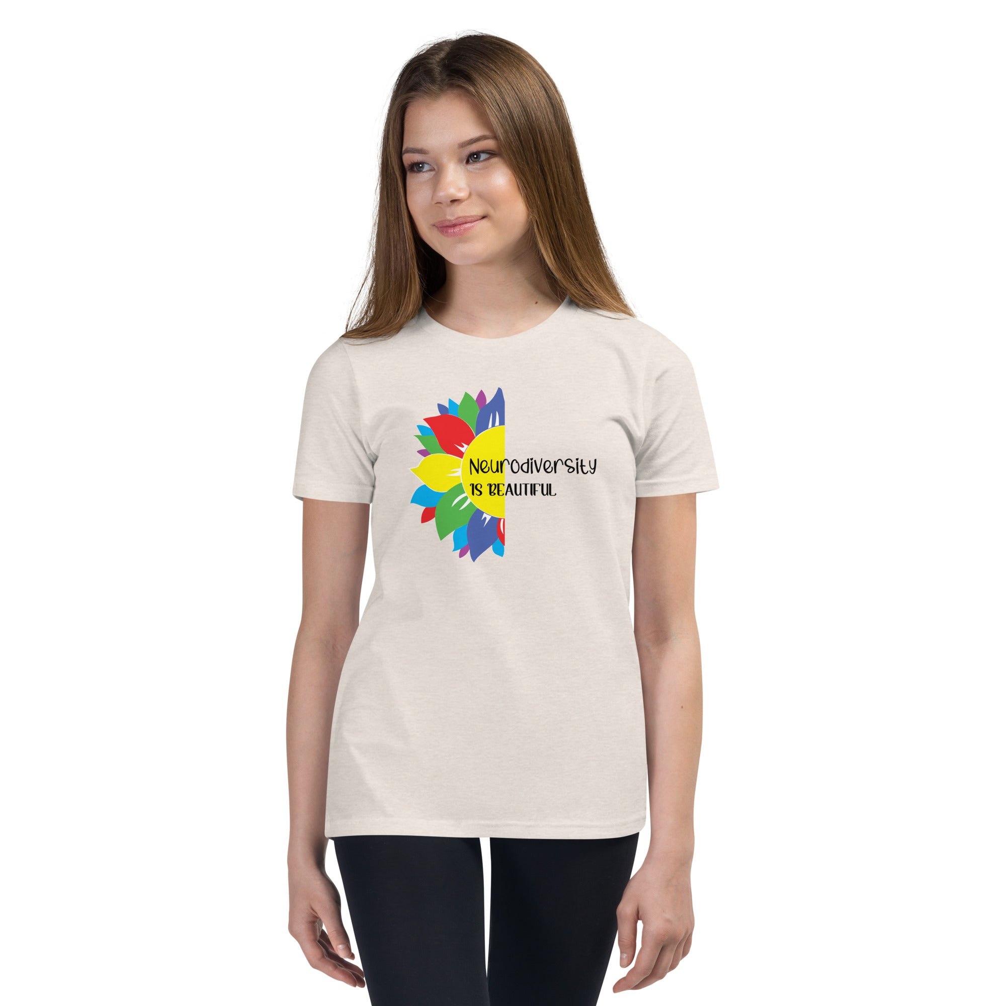 Autism Flower Youth Graphic Tees