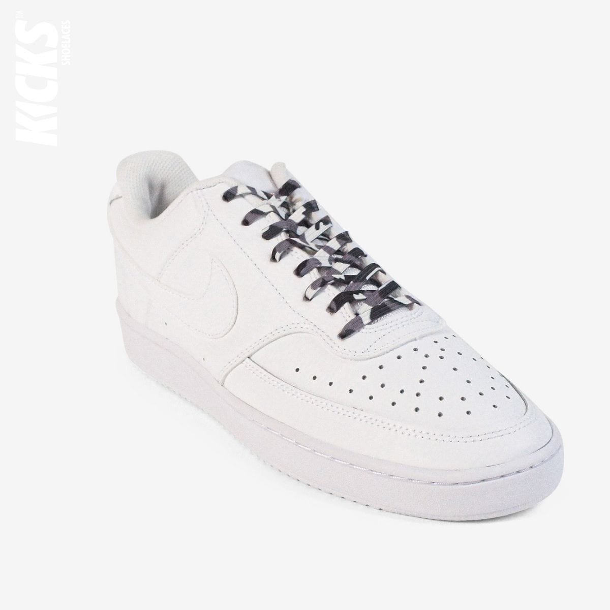 elastic-no-tie-shoelaces-with-black-camo-laces-on-nike-white-sneakers
