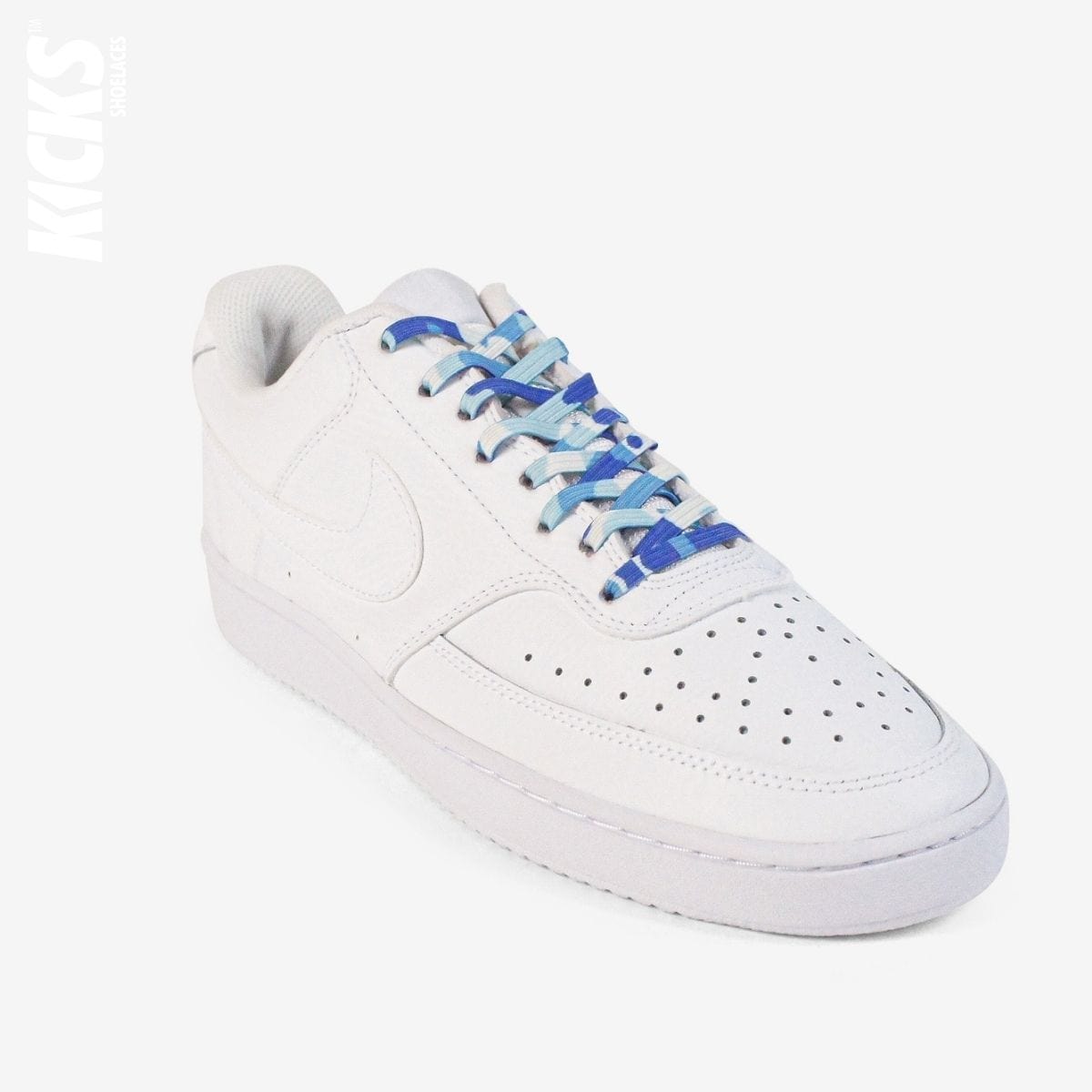 elastic-no-tie-shoelaces-with-blue-camo-laces-on-nike-white-sneakers