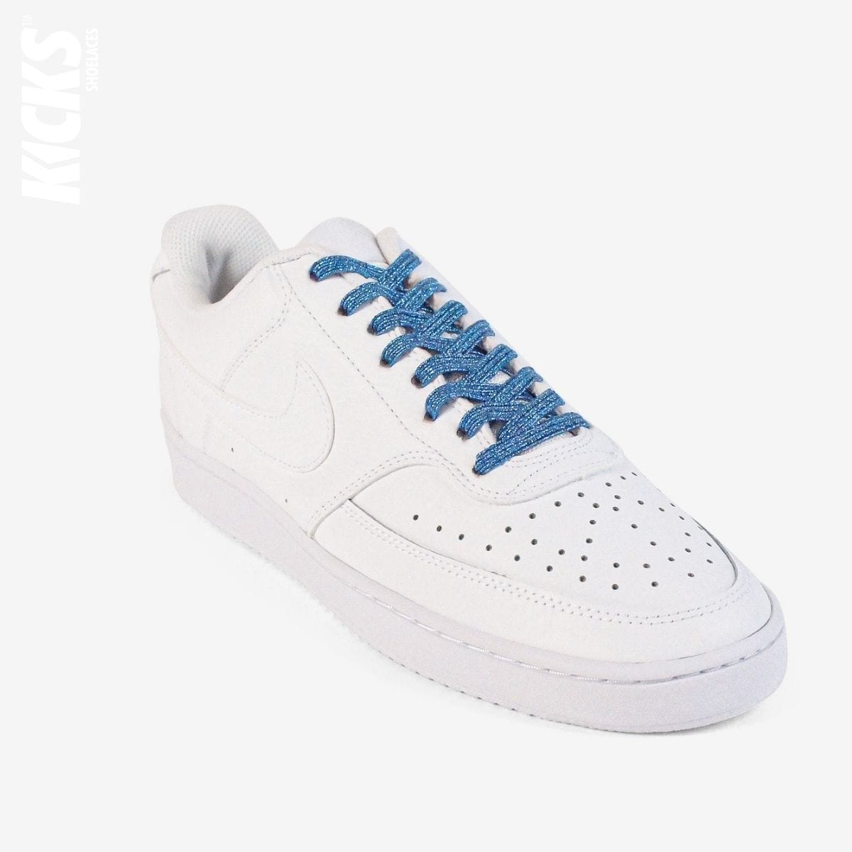 elastic-no-tie-shoelaces-with-blue-laces-on-nike-white-sneakers