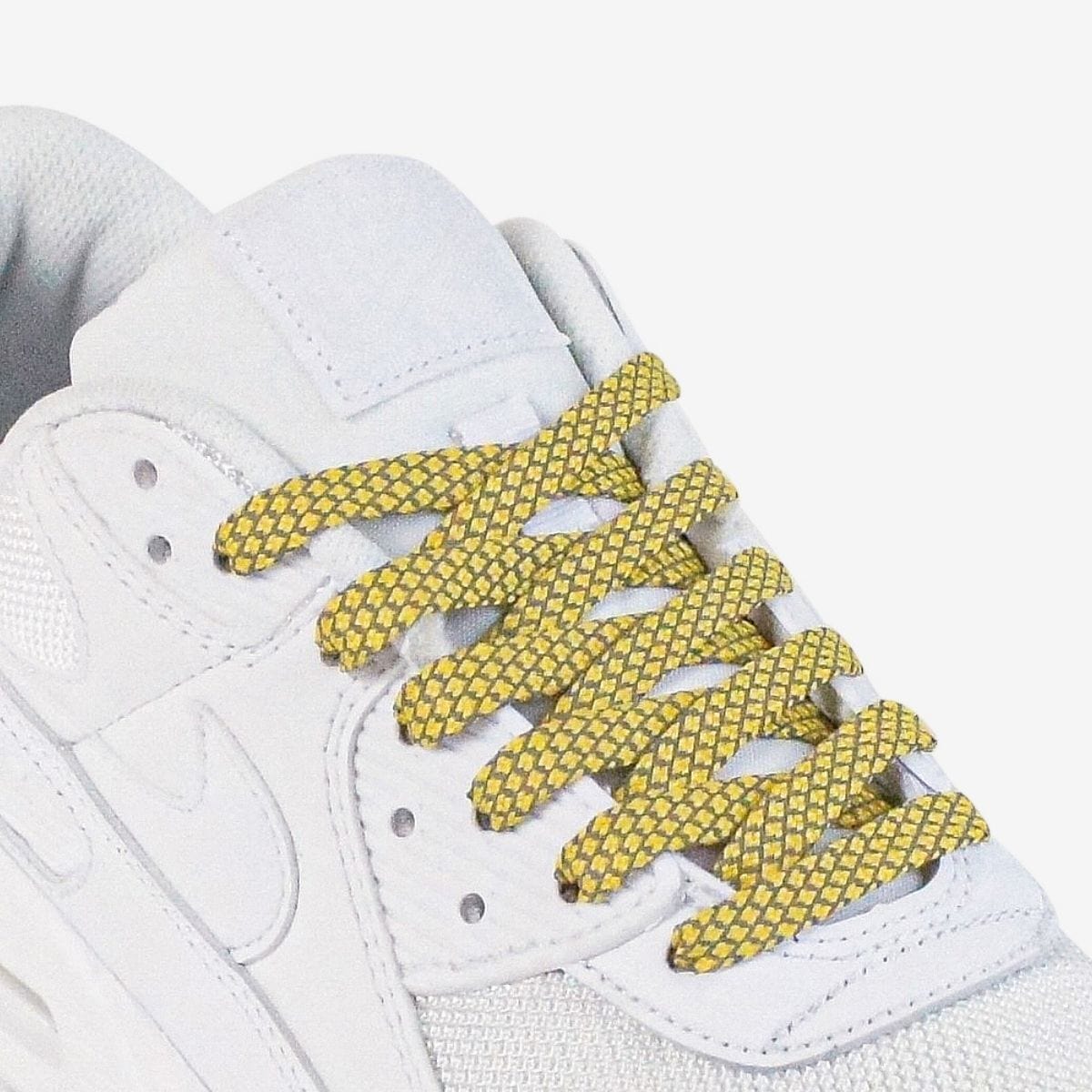 reflective-flat-shoelaces-in-yellow-suitable-for-popular-sneakers