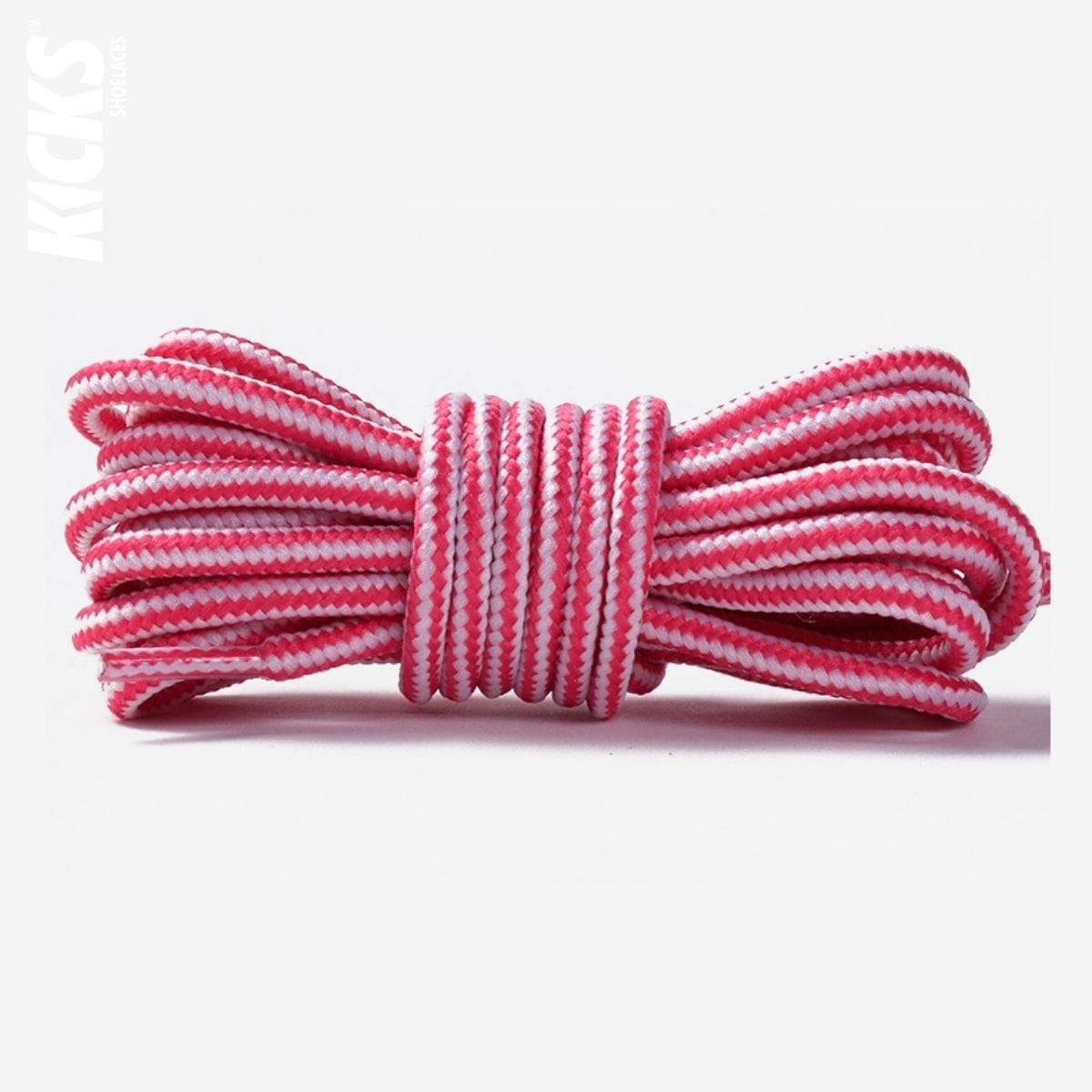 striped-two-color-shoelaces-for-casual-shoes-in-pink-and-white