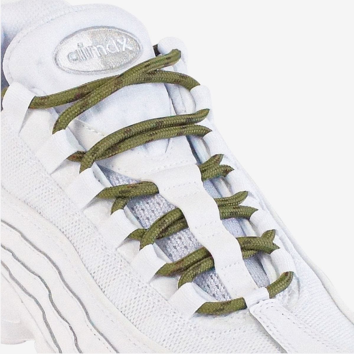 walking-shoe-laces-online-in-australia-colour-army-green-and-brown